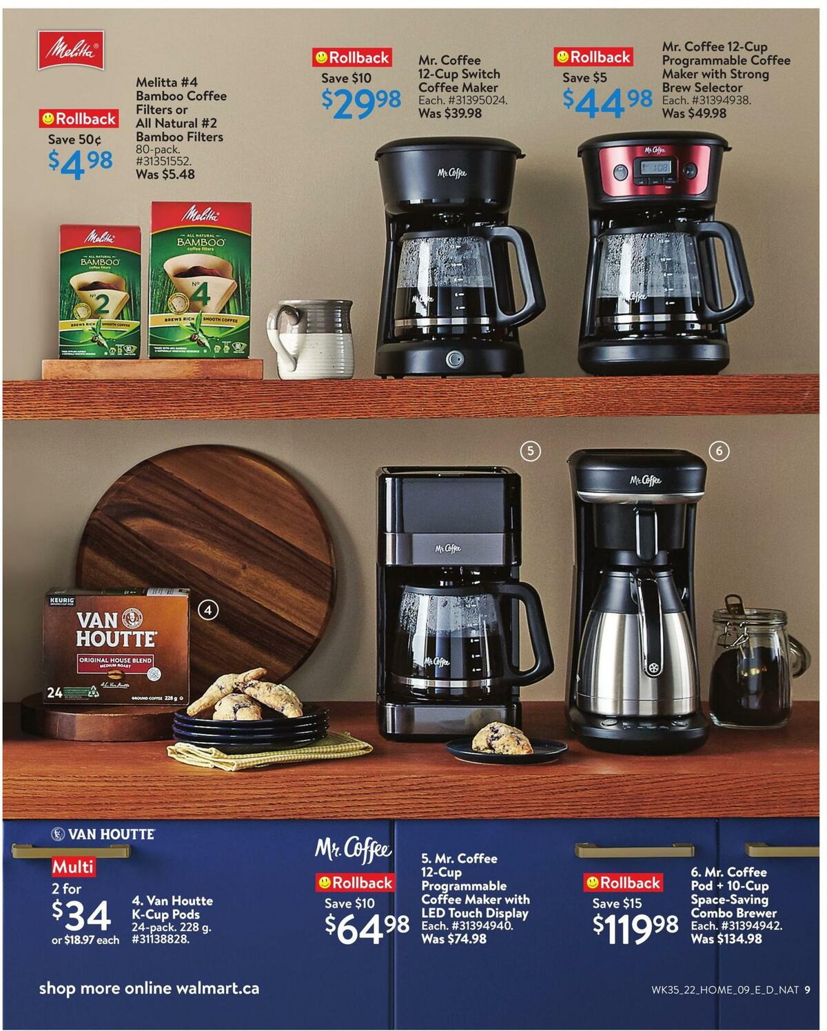 Walmart Fall Home Digest Flyer from September 22
