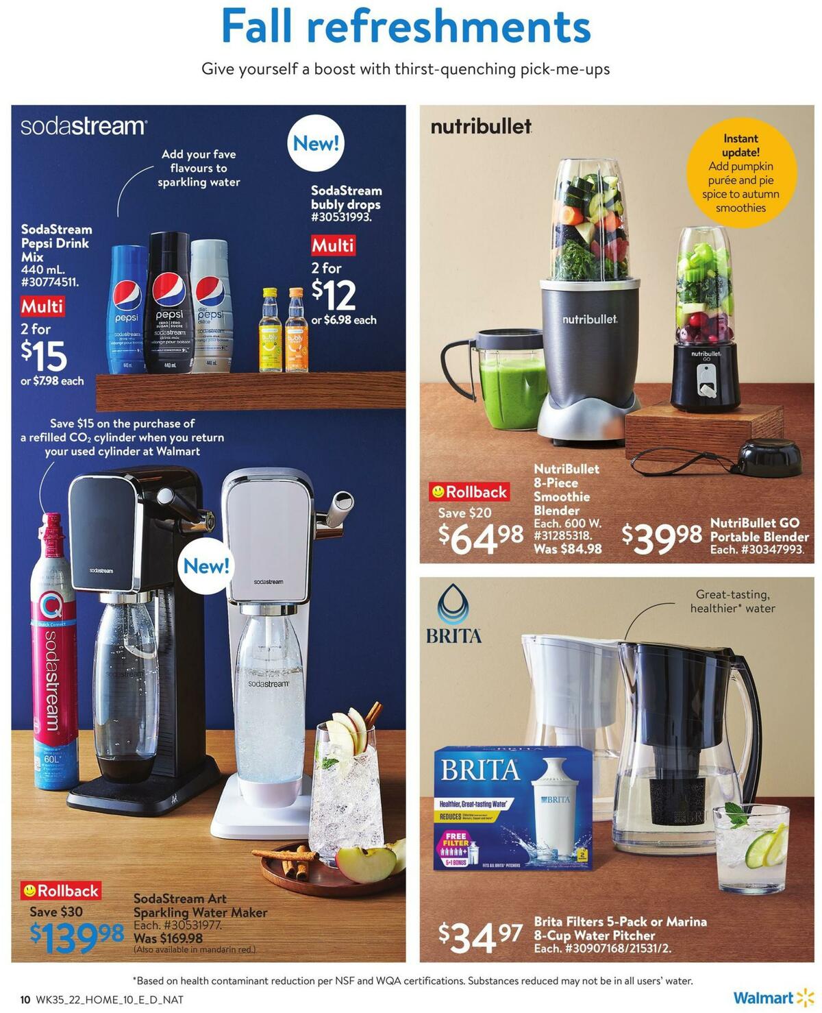 Walmart Fall Home Digest Flyer from September 22