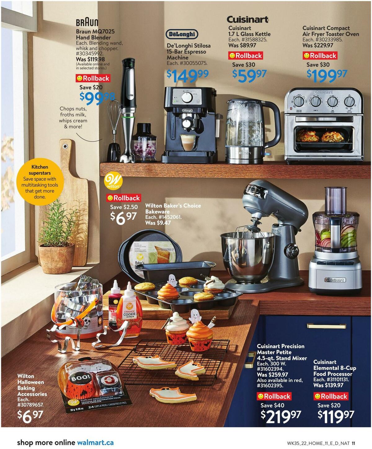 Walmart Fall Home Digest Flyer from September 22