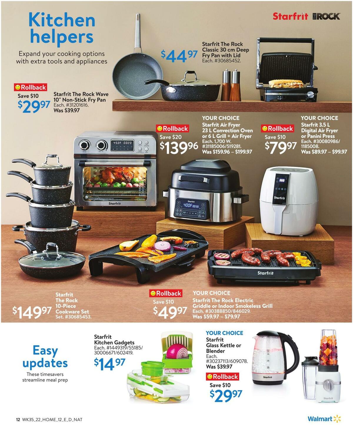 Walmart Fall Home Digest Flyer from September 22