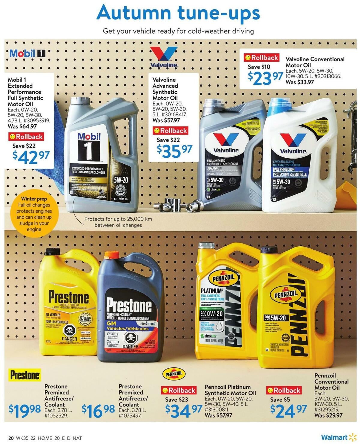 Walmart Fall Home Digest Flyer from September 22