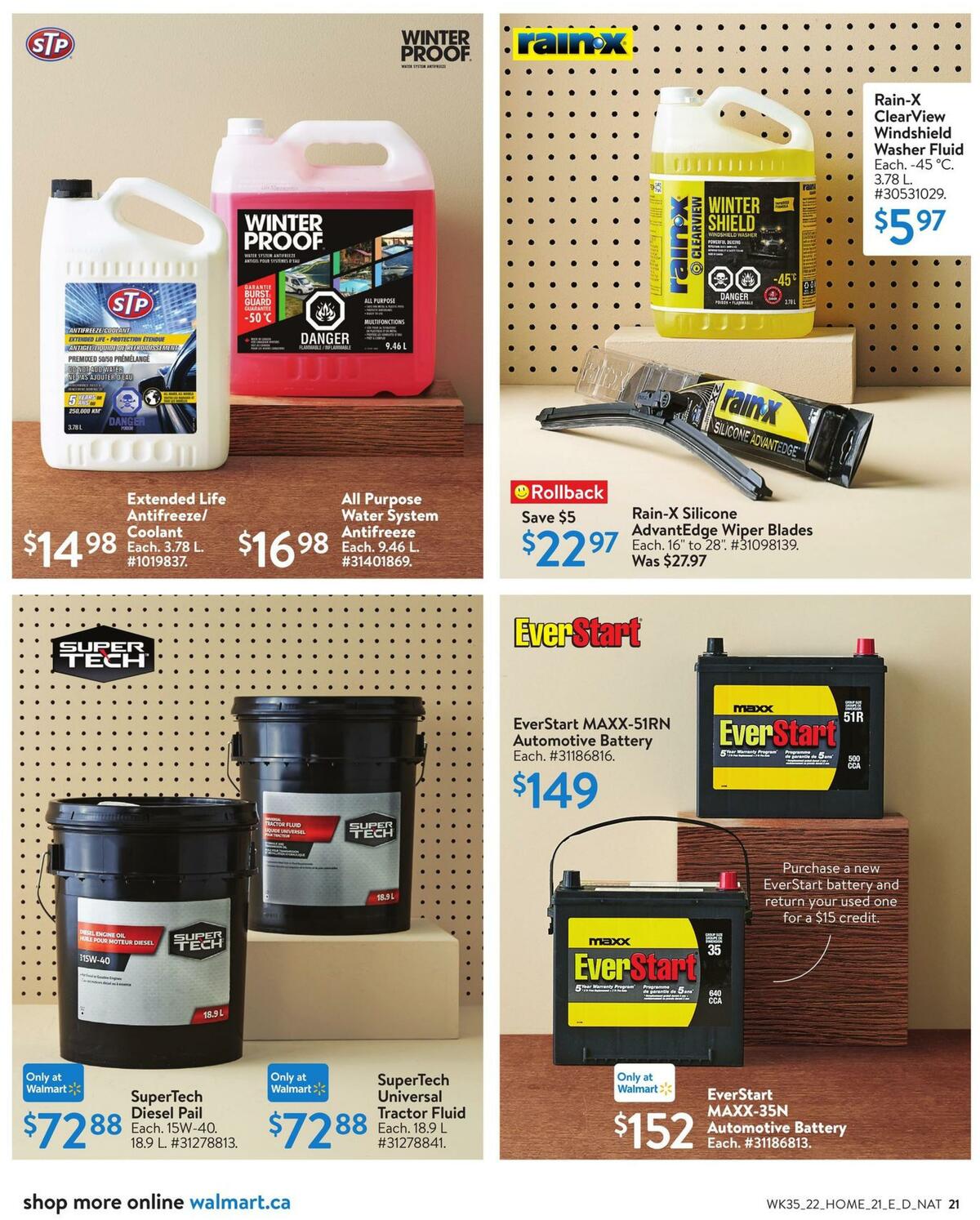 Walmart Fall Home Digest Flyer from September 22