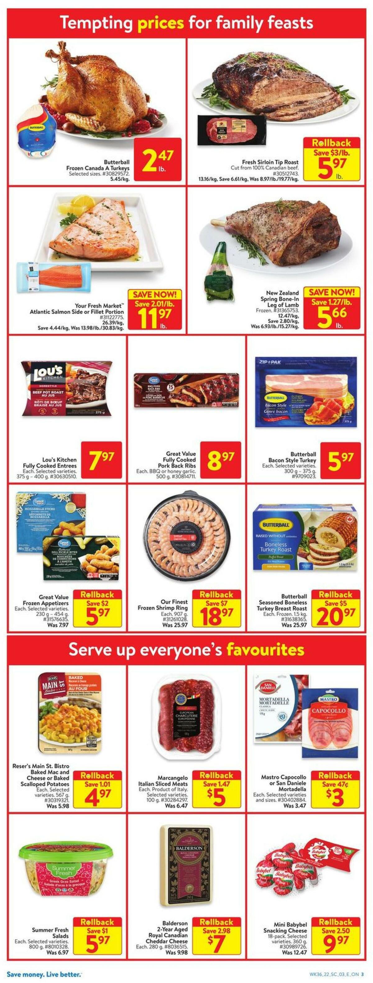Walmart Flyer from September 29