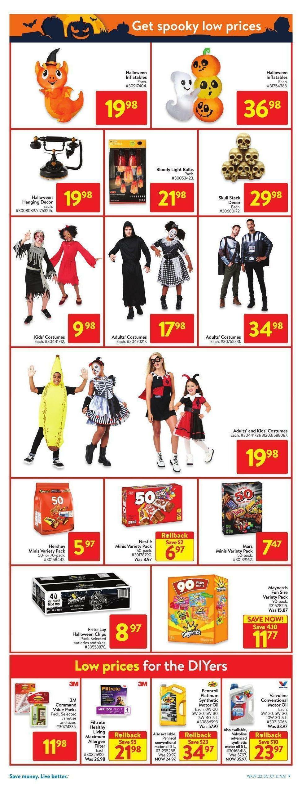 Walmart Flyer from October 6