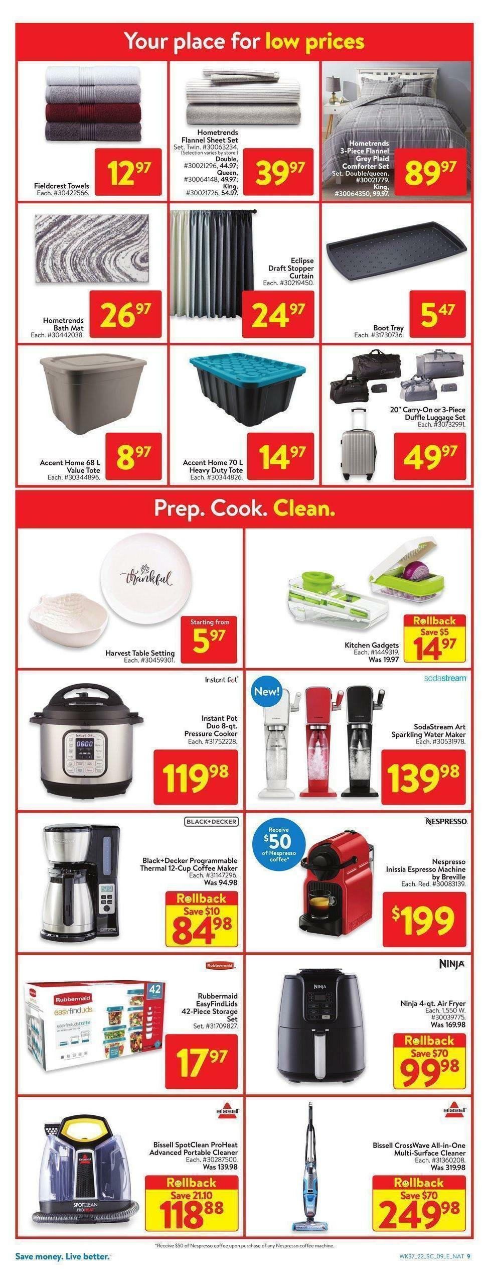 Walmart Flyer from October 6