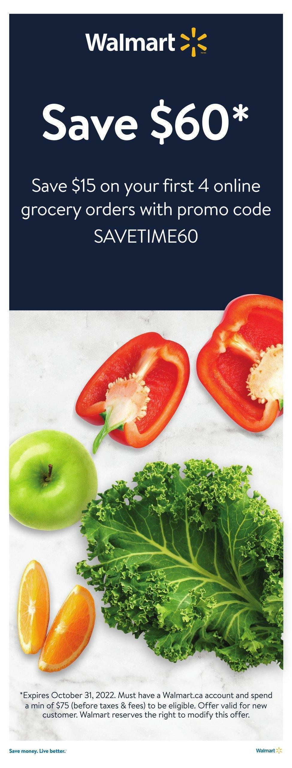 Walmart Flyer from October 6