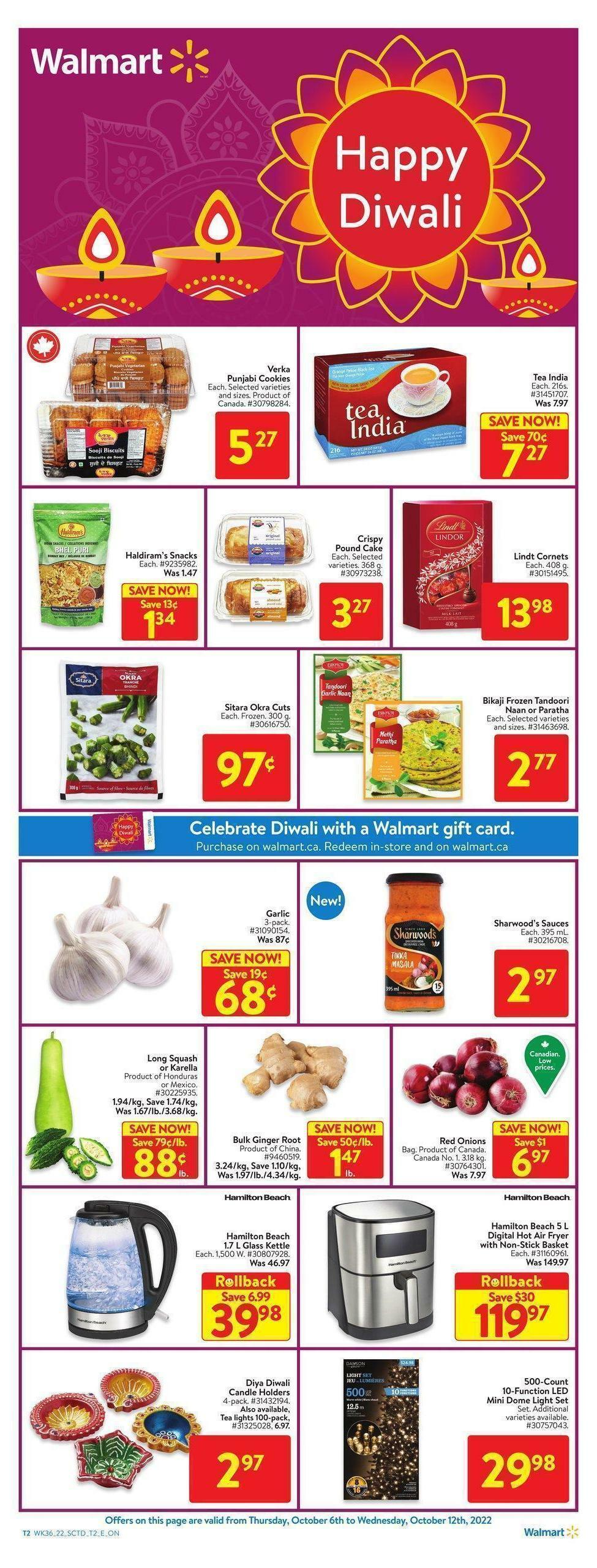 Walmart Flyer from October 6