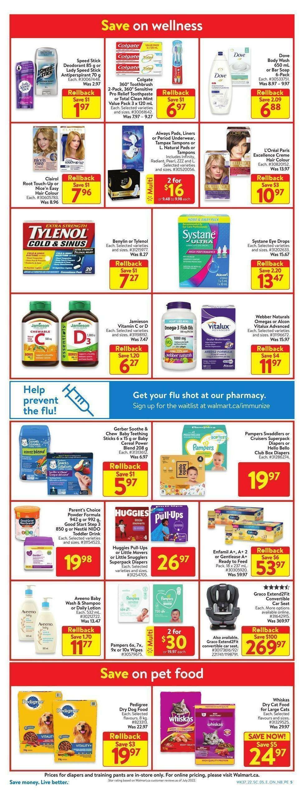 Walmart Flyer from October 6