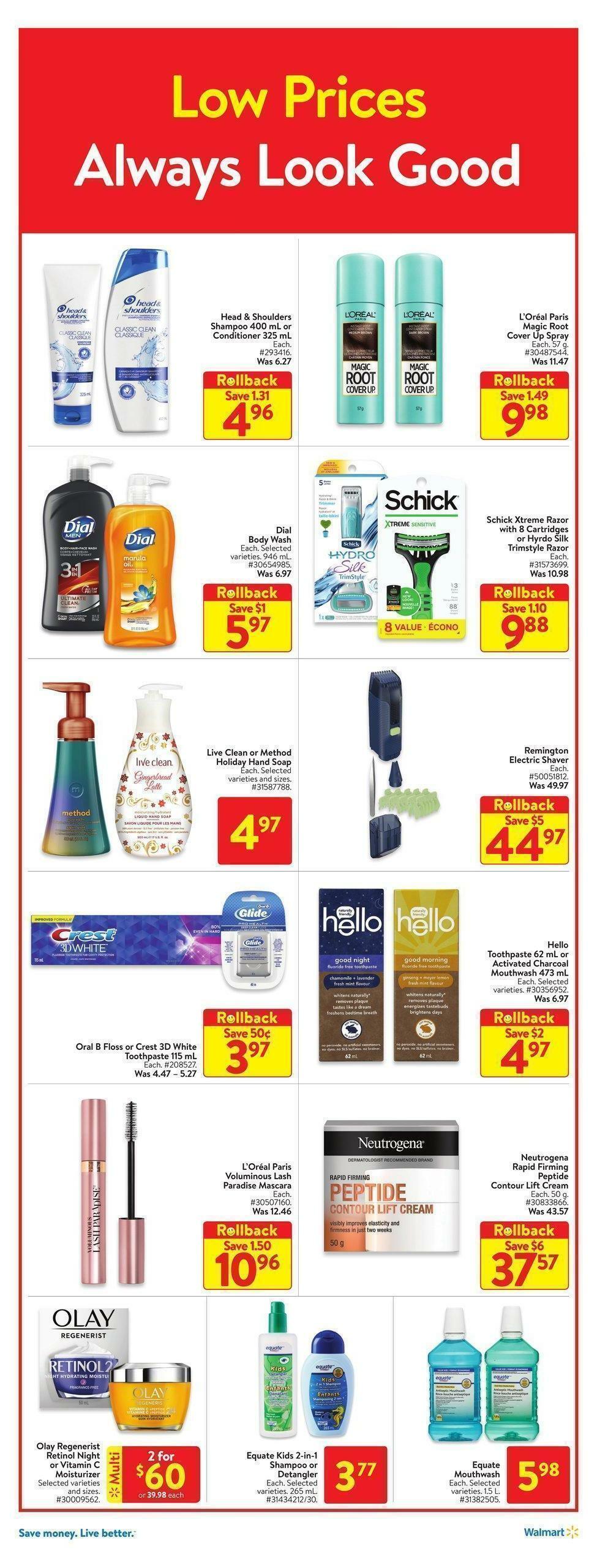 Walmart Flyer from October 6