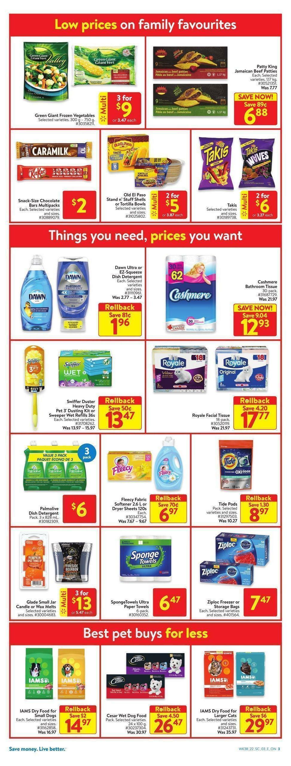 Walmart Flyer from October 13