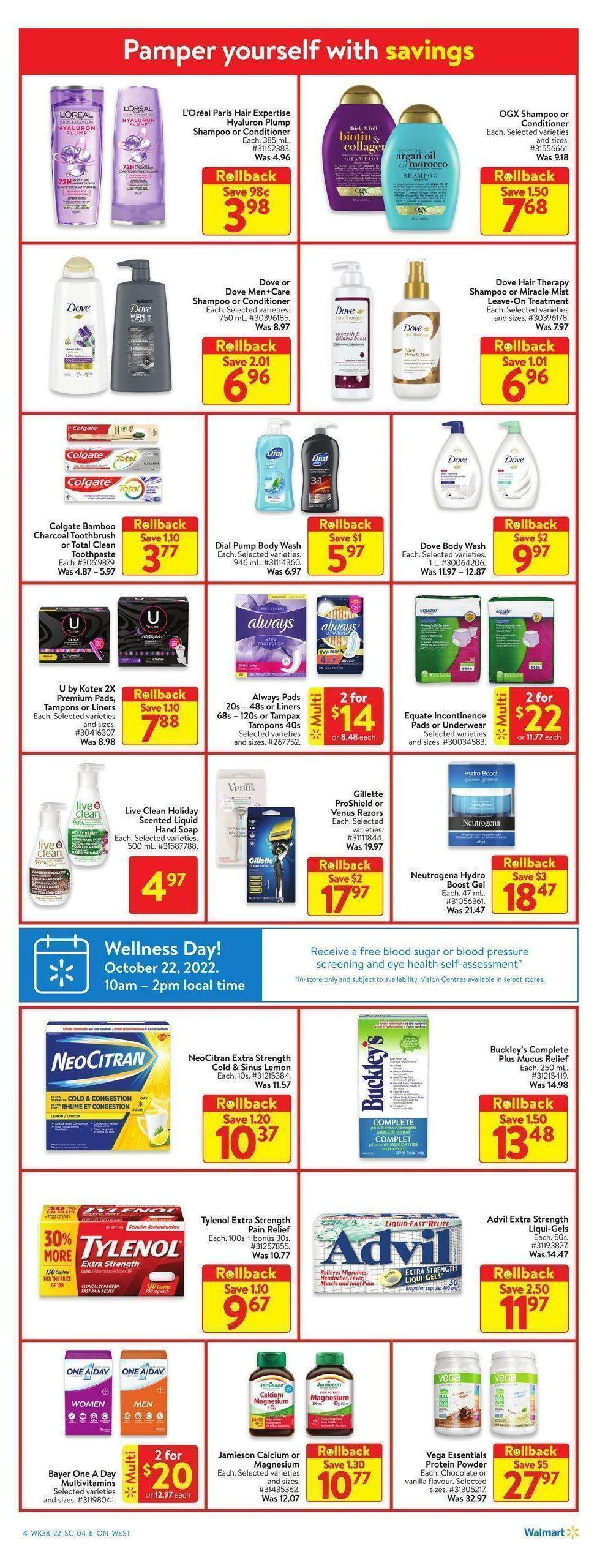 Walmart Flyer from October 13