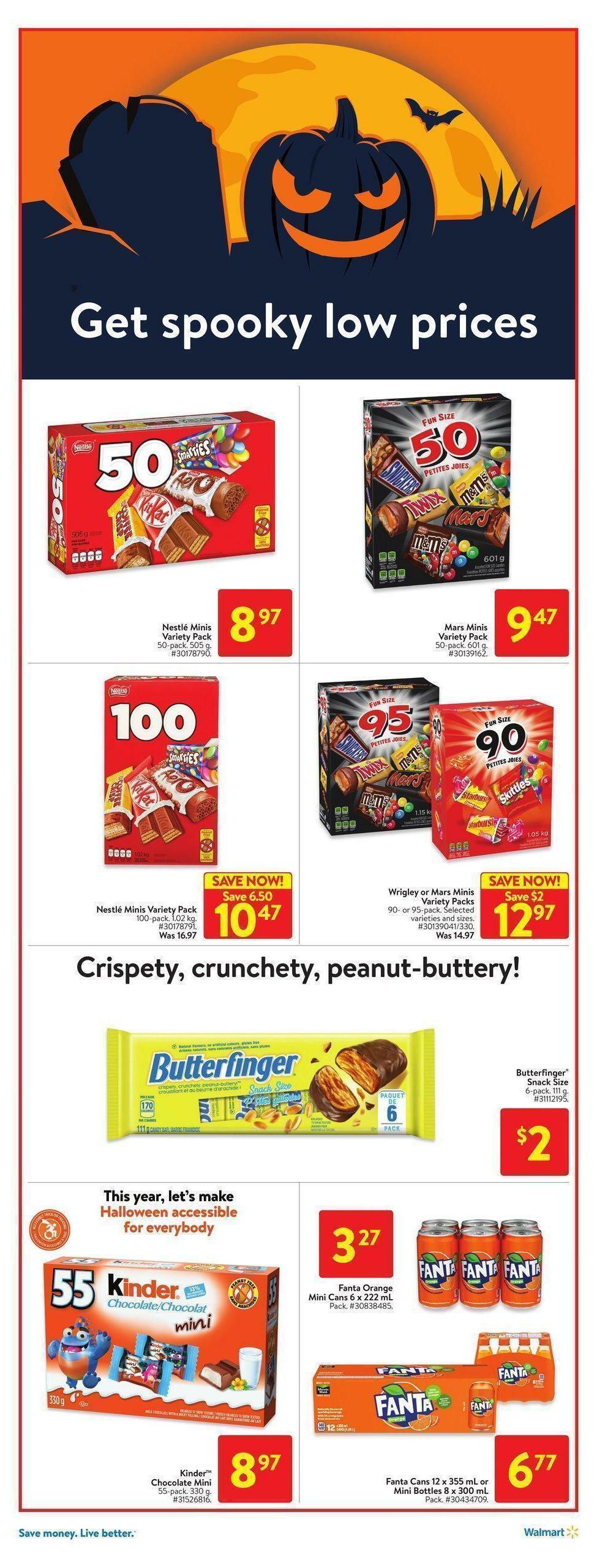 Walmart Flyer from October 20