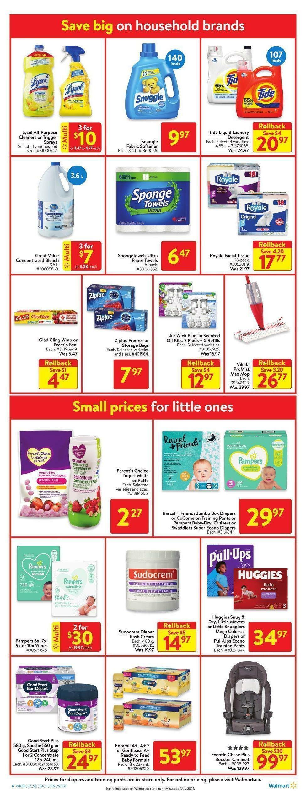 Walmart Flyer from October 20