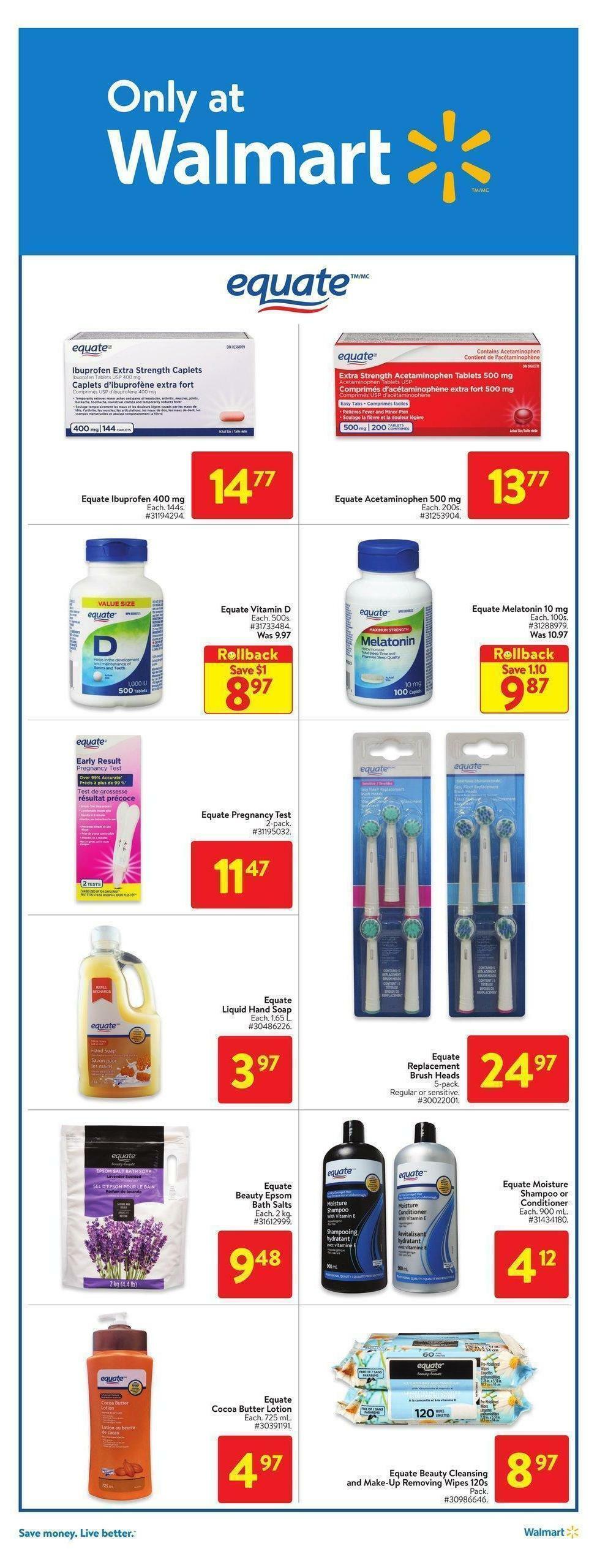 Walmart Flyer from October 20
