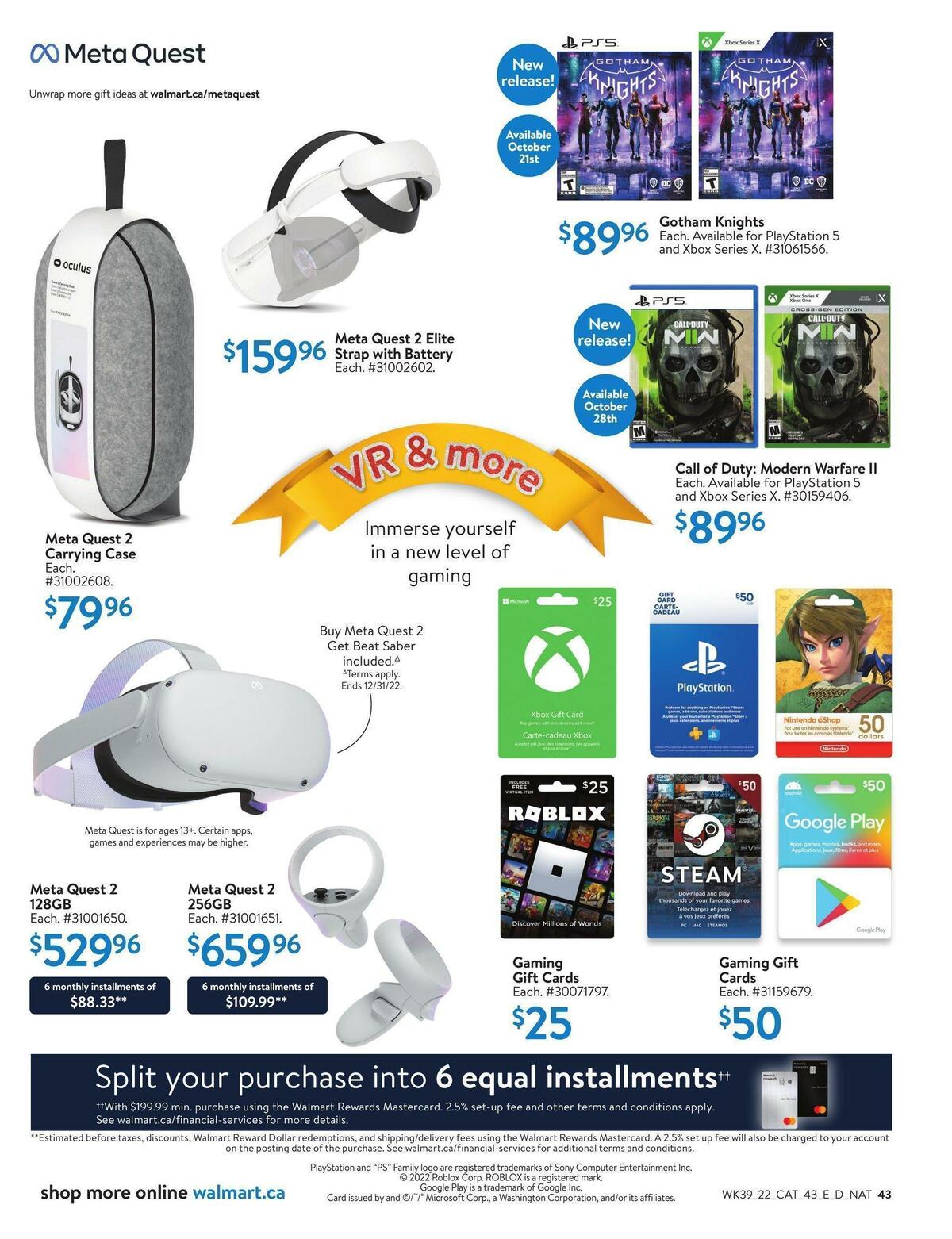 Walmart Toy Digest Flyer from October 20