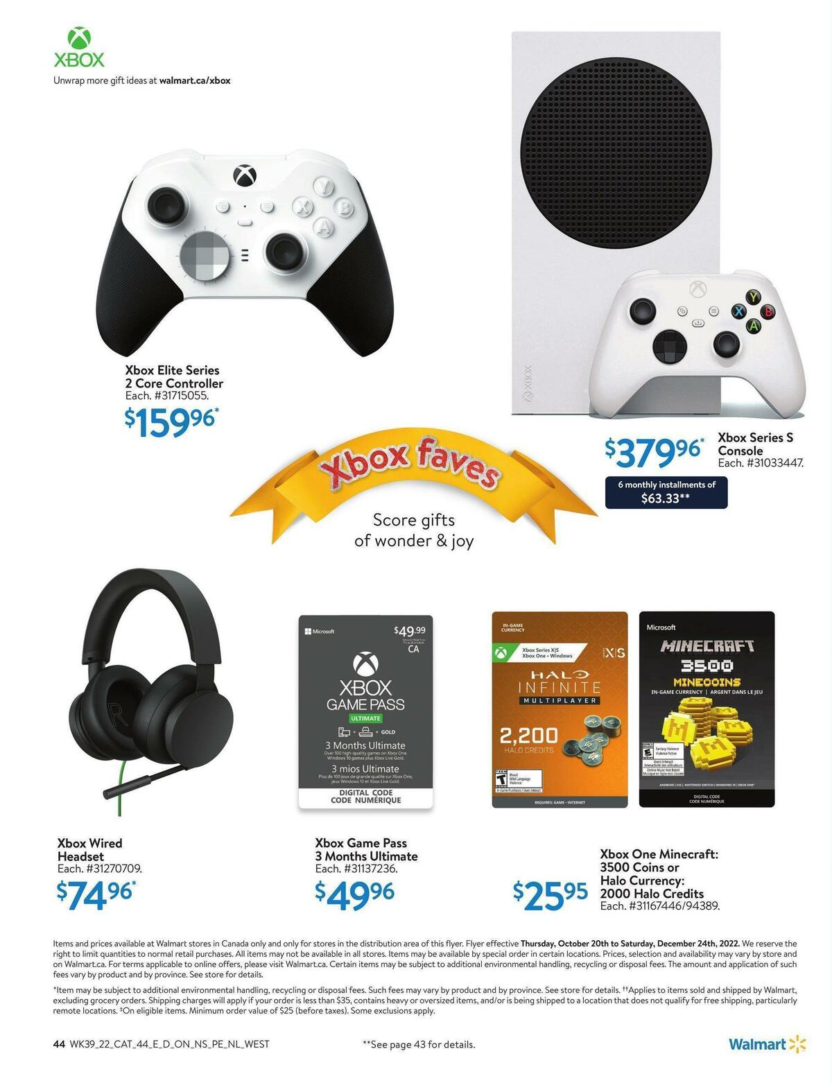 Walmart Toy Digest Flyer from October 20