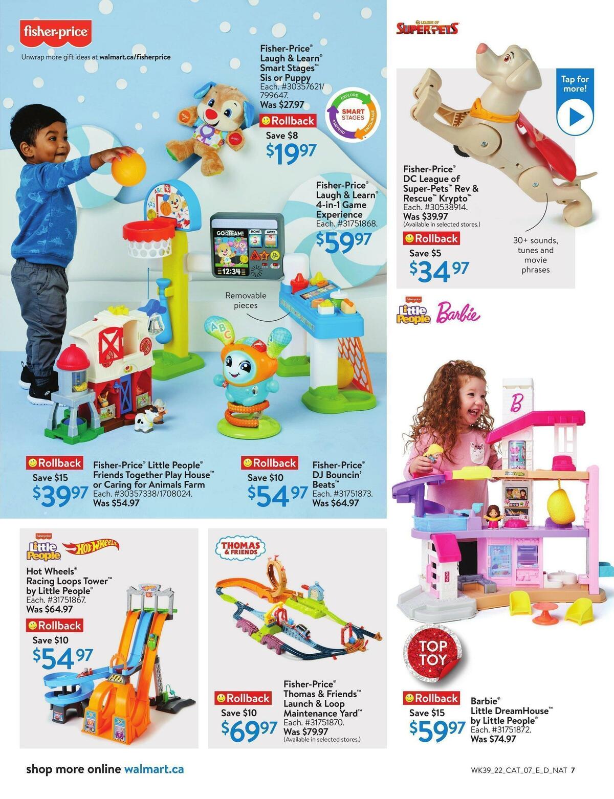 Walmart Toy Digest Flyer from October 20