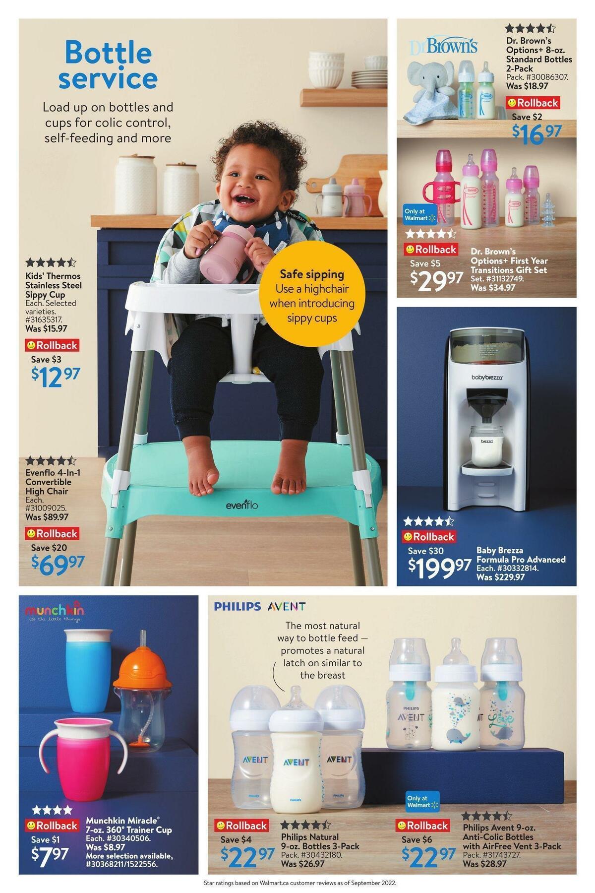 Walmart Everything Baby Flyer from October 20