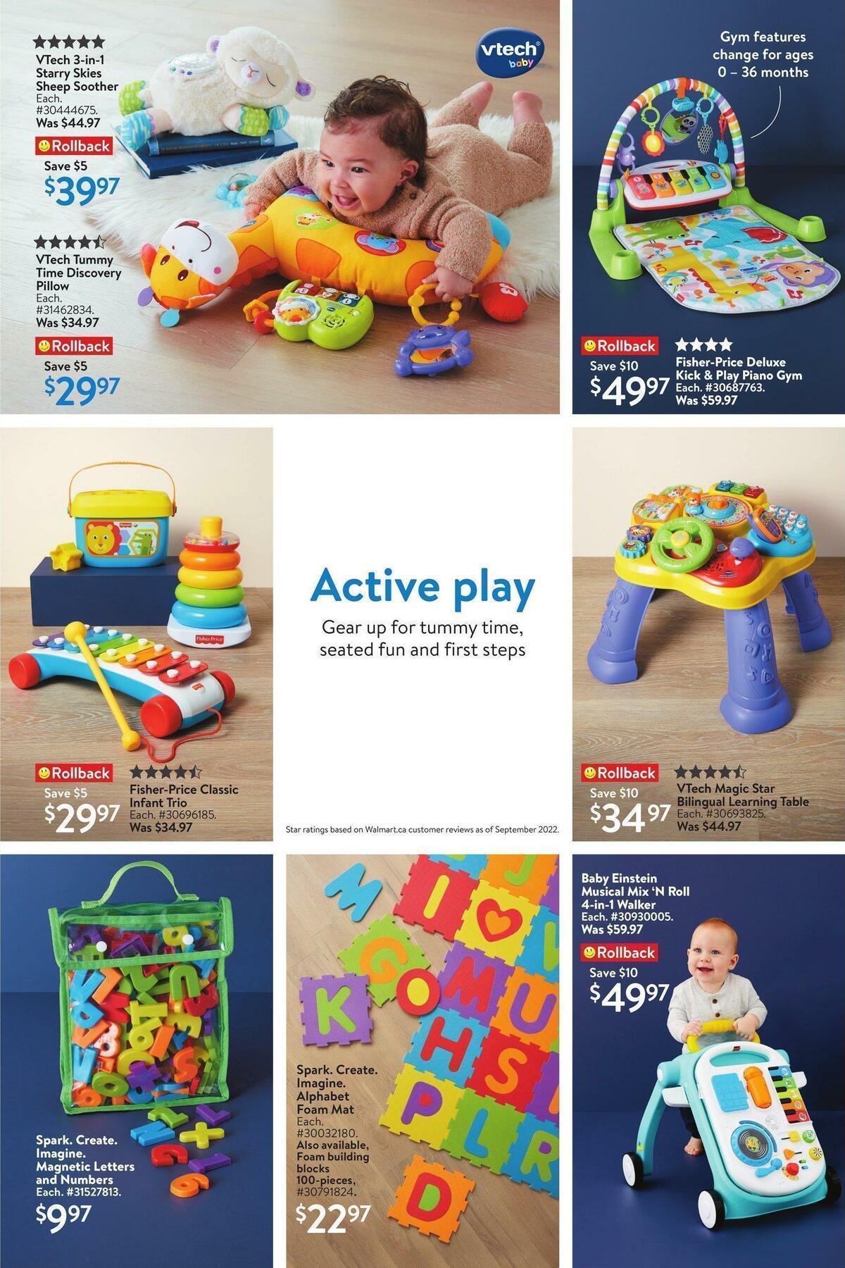 Walmart Everything Baby Flyer from October 20