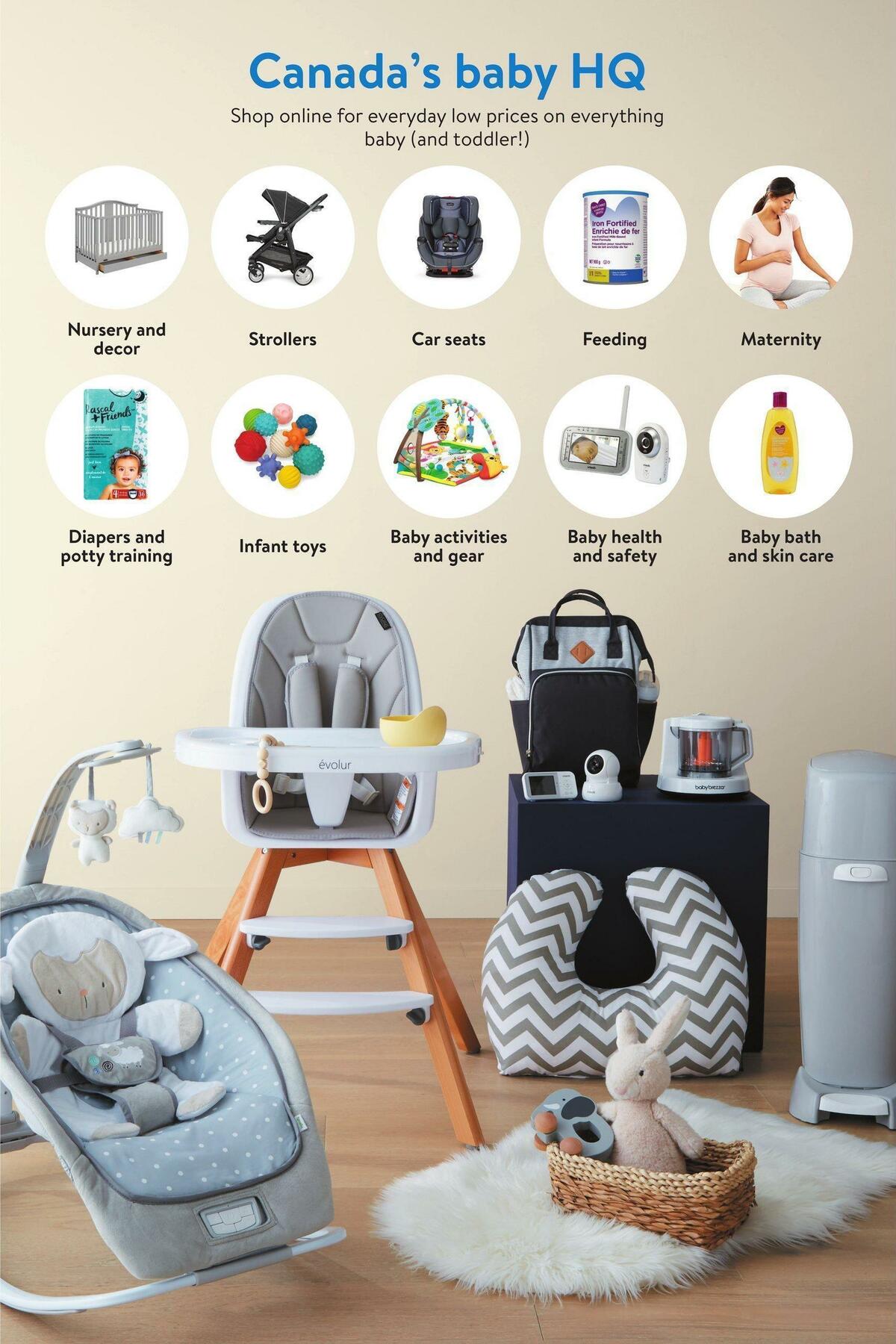 Walmart Everything Baby Flyer from October 20