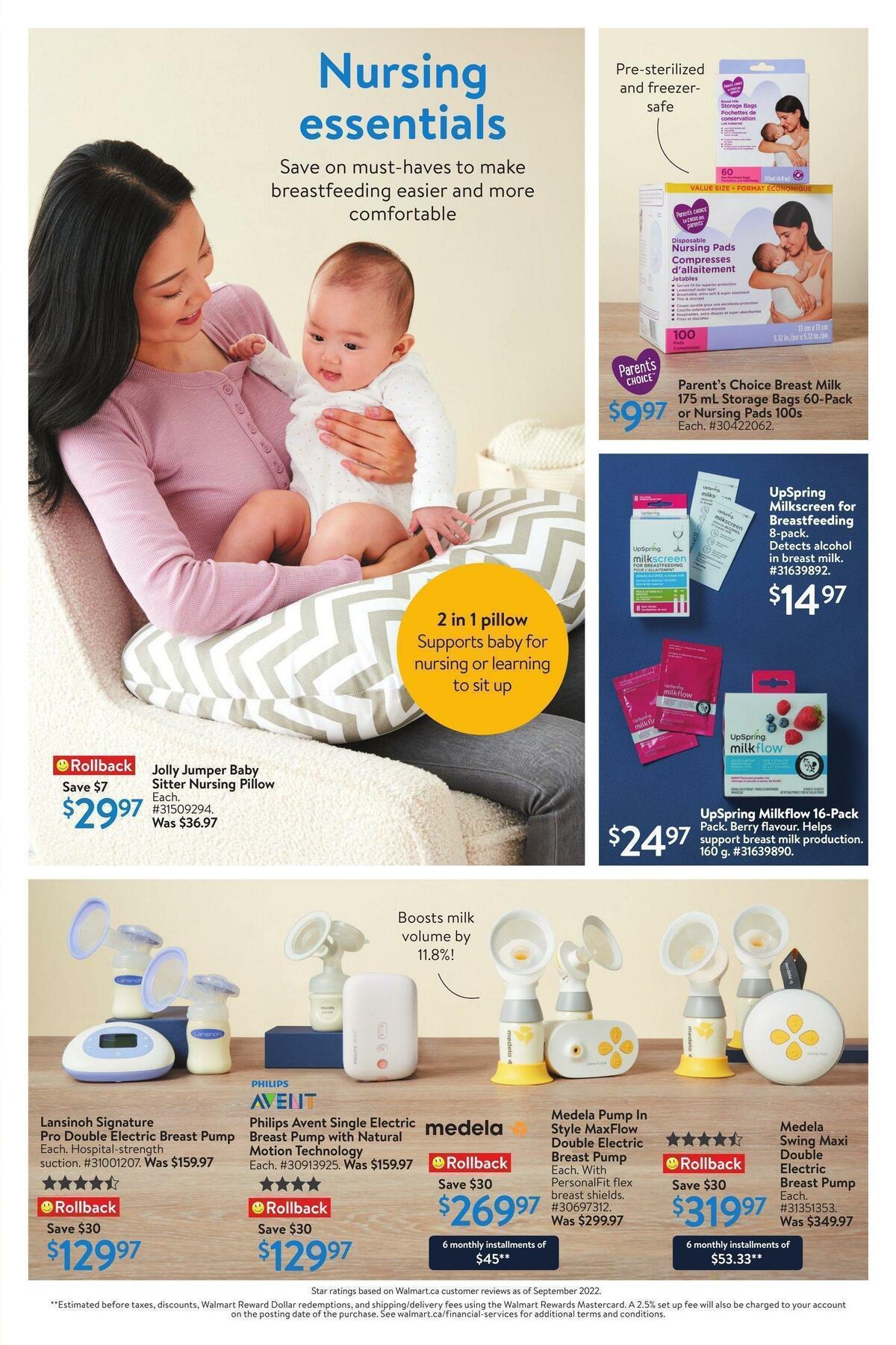 Walmart Everything Baby Flyer from October 20