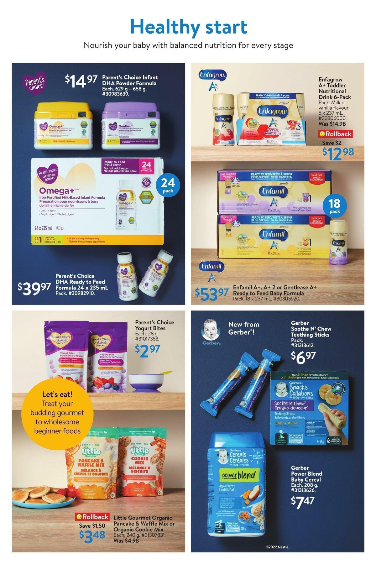 Walmart Everything Baby Flyer from October 20