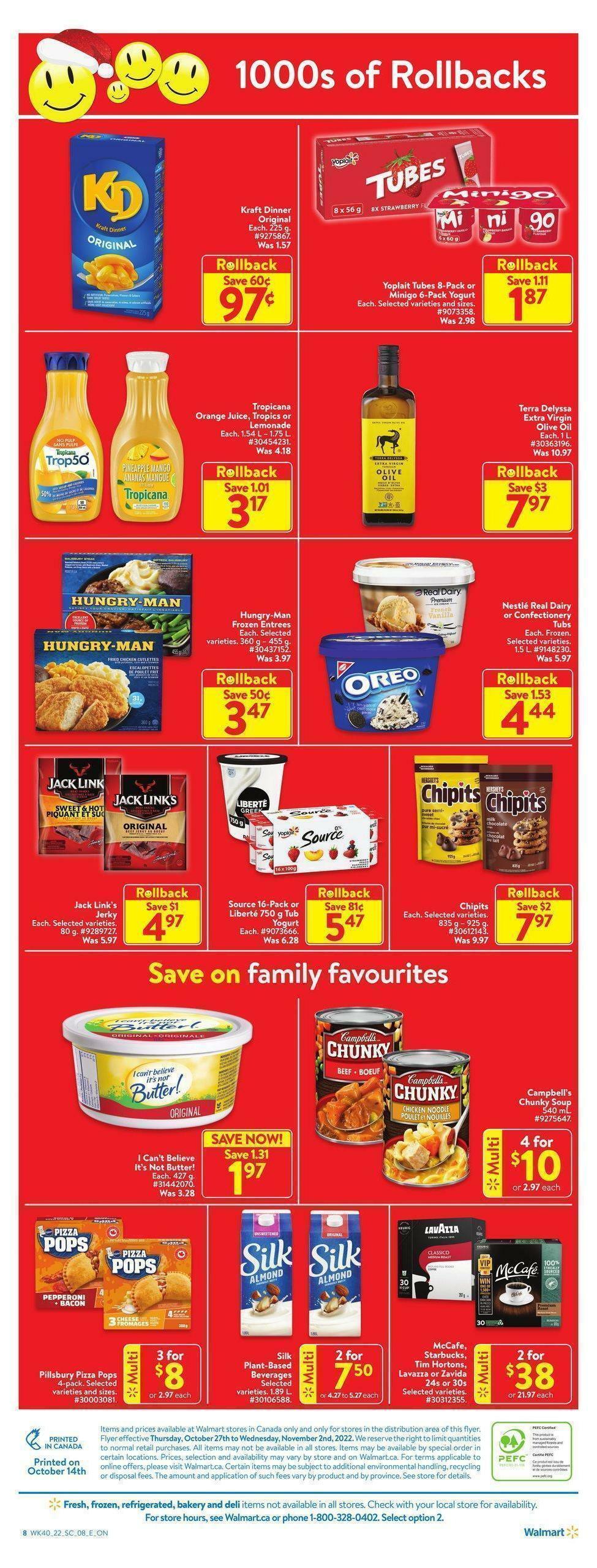 Walmart Flyer from October 27
