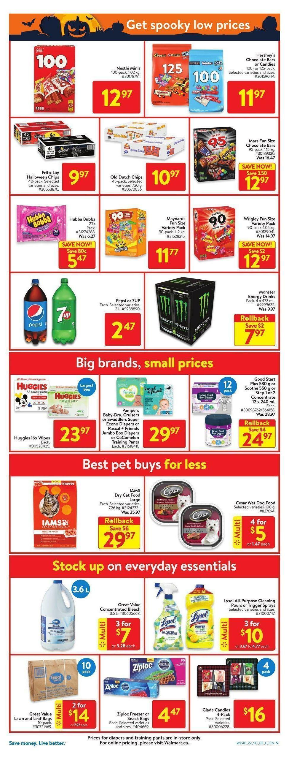 Walmart Flyer from October 27