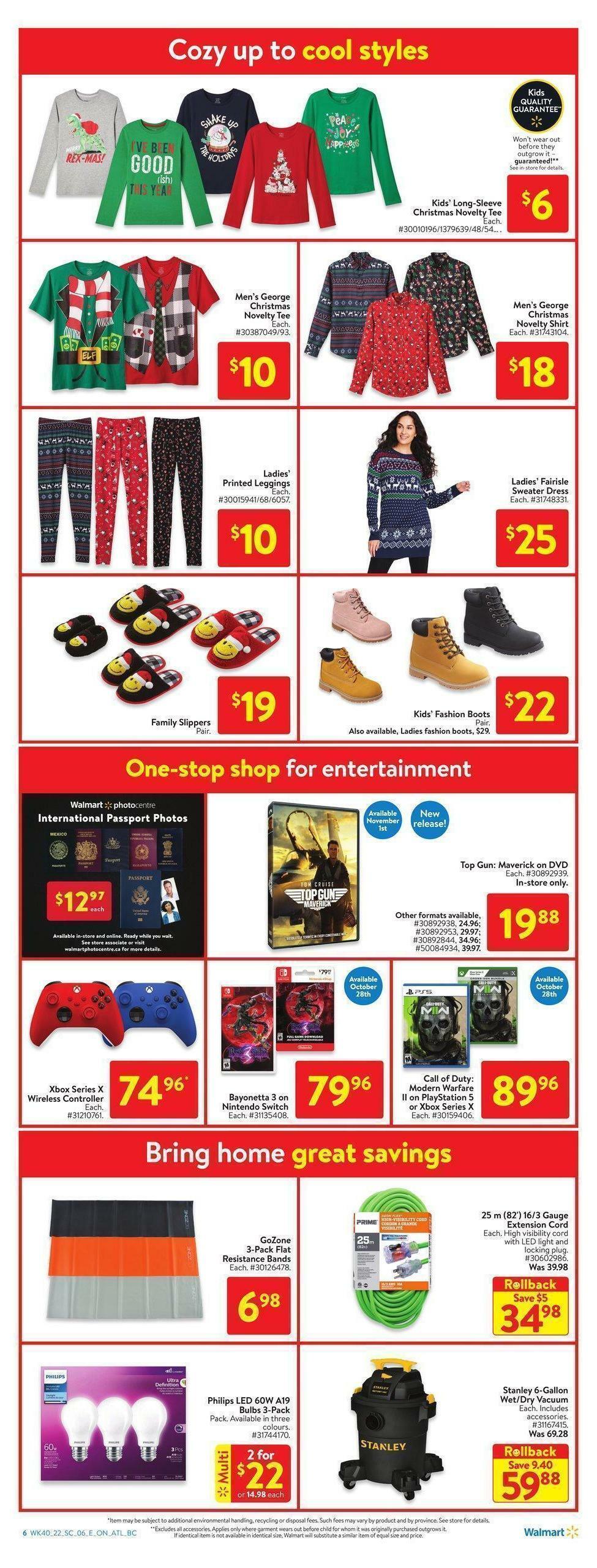 Walmart Flyer from October 27