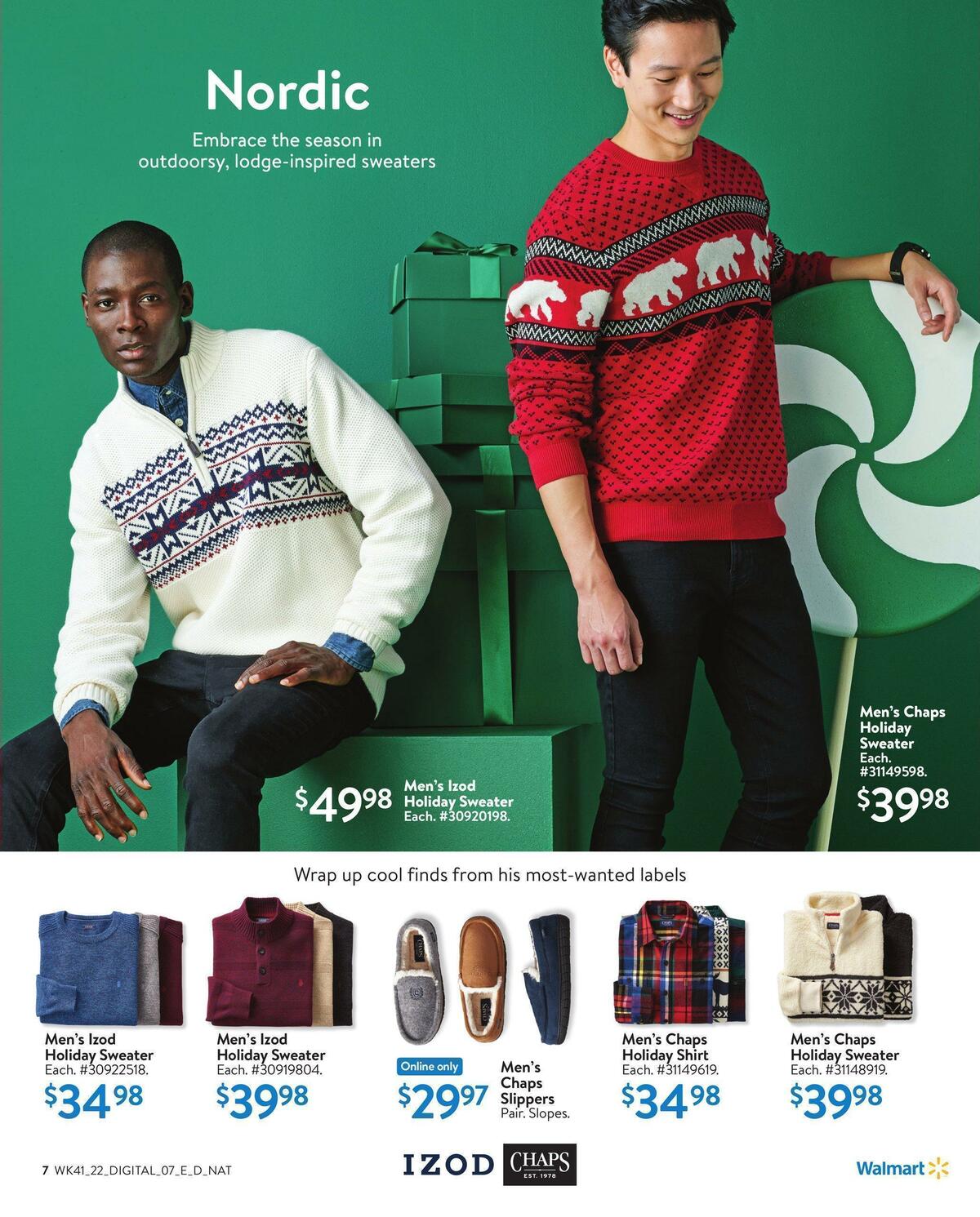 Walmart Holiday Gifting Flyer from November 3