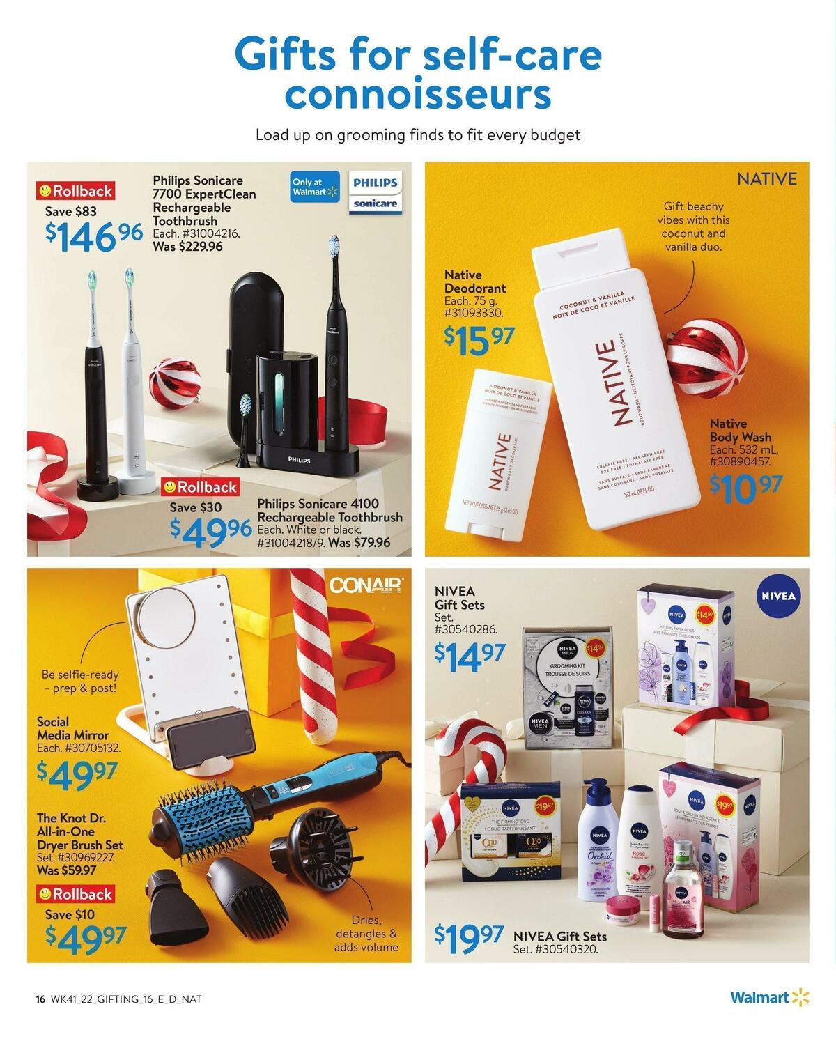 Walmart Holiday Gifting Flyer from November 3