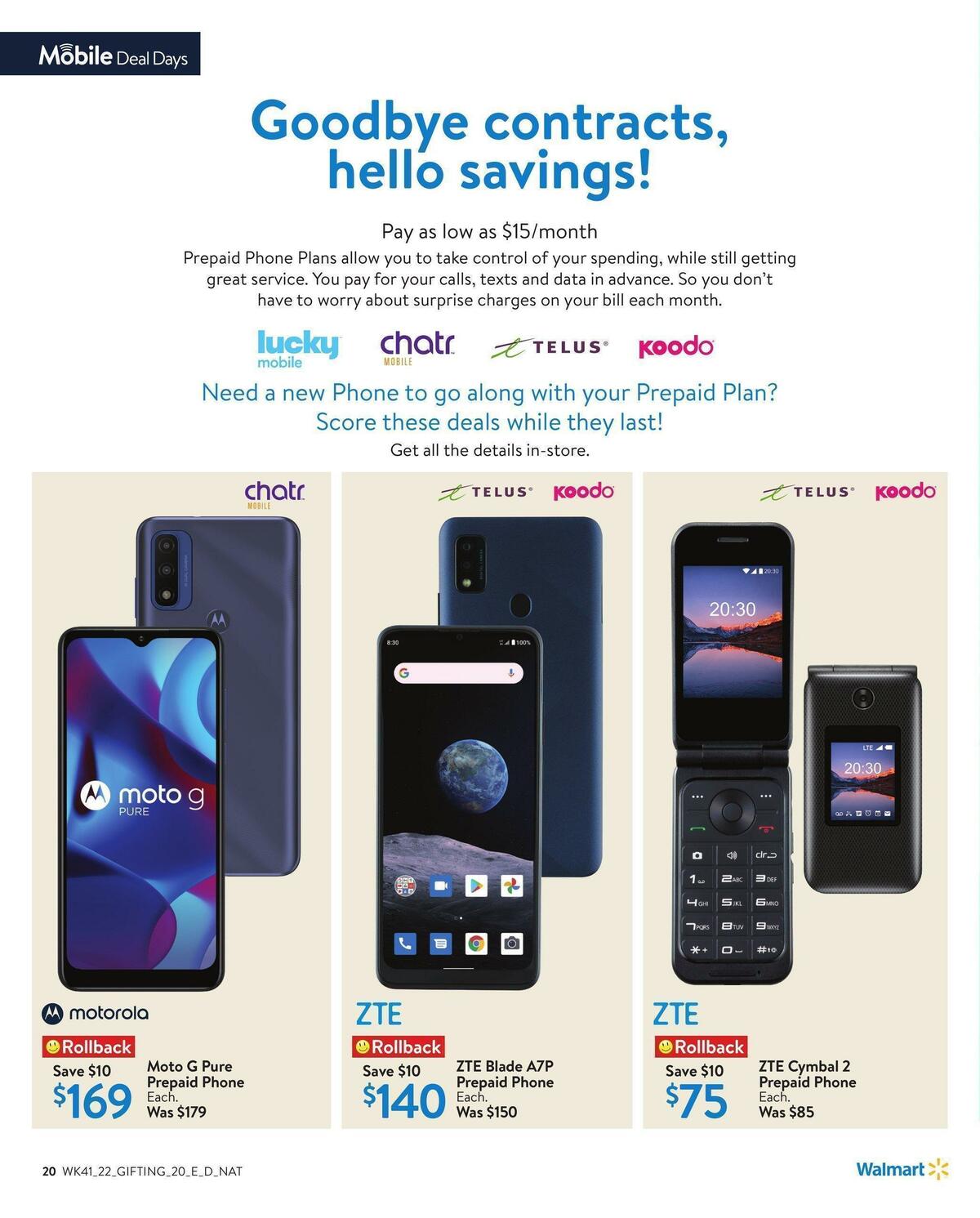 Walmart Holiday Gifting Flyer from November 3