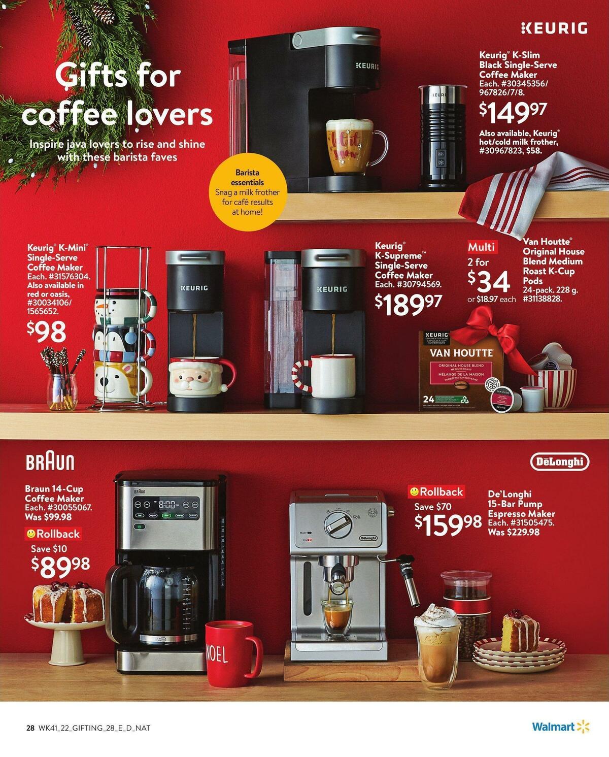 Walmart Holiday Gifting Flyer from November 3