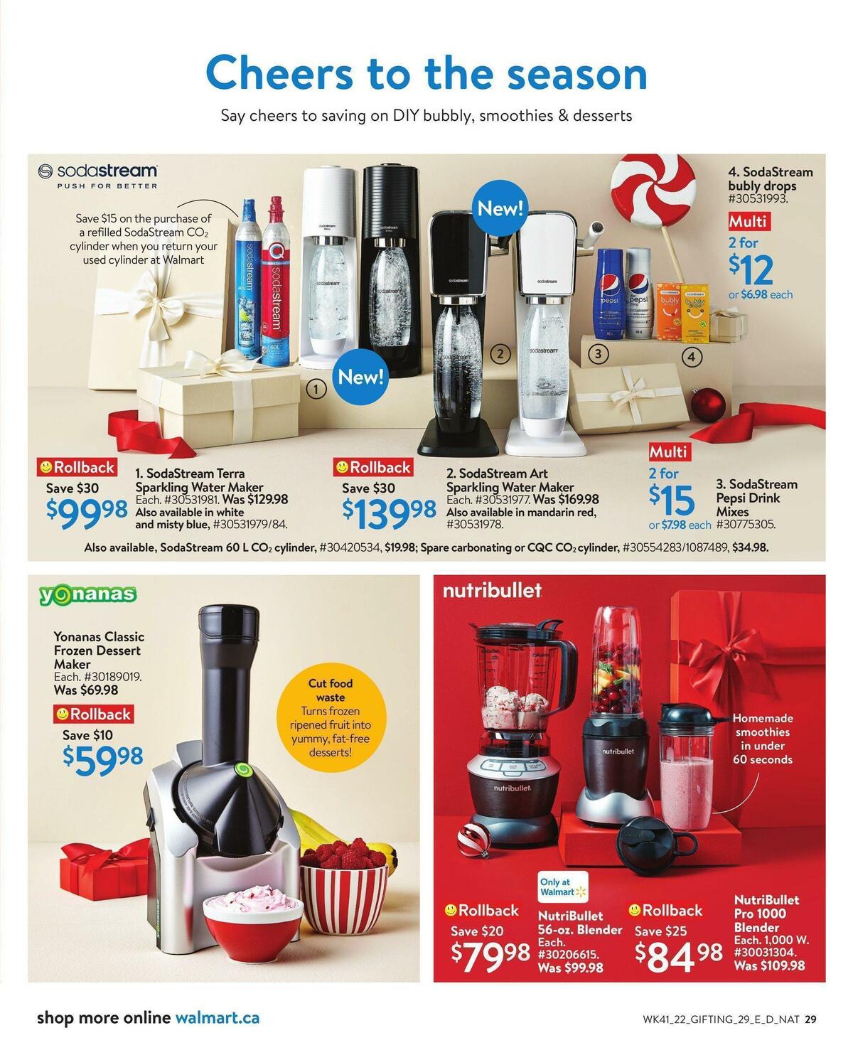 Walmart Holiday Gifting Flyer from November 3