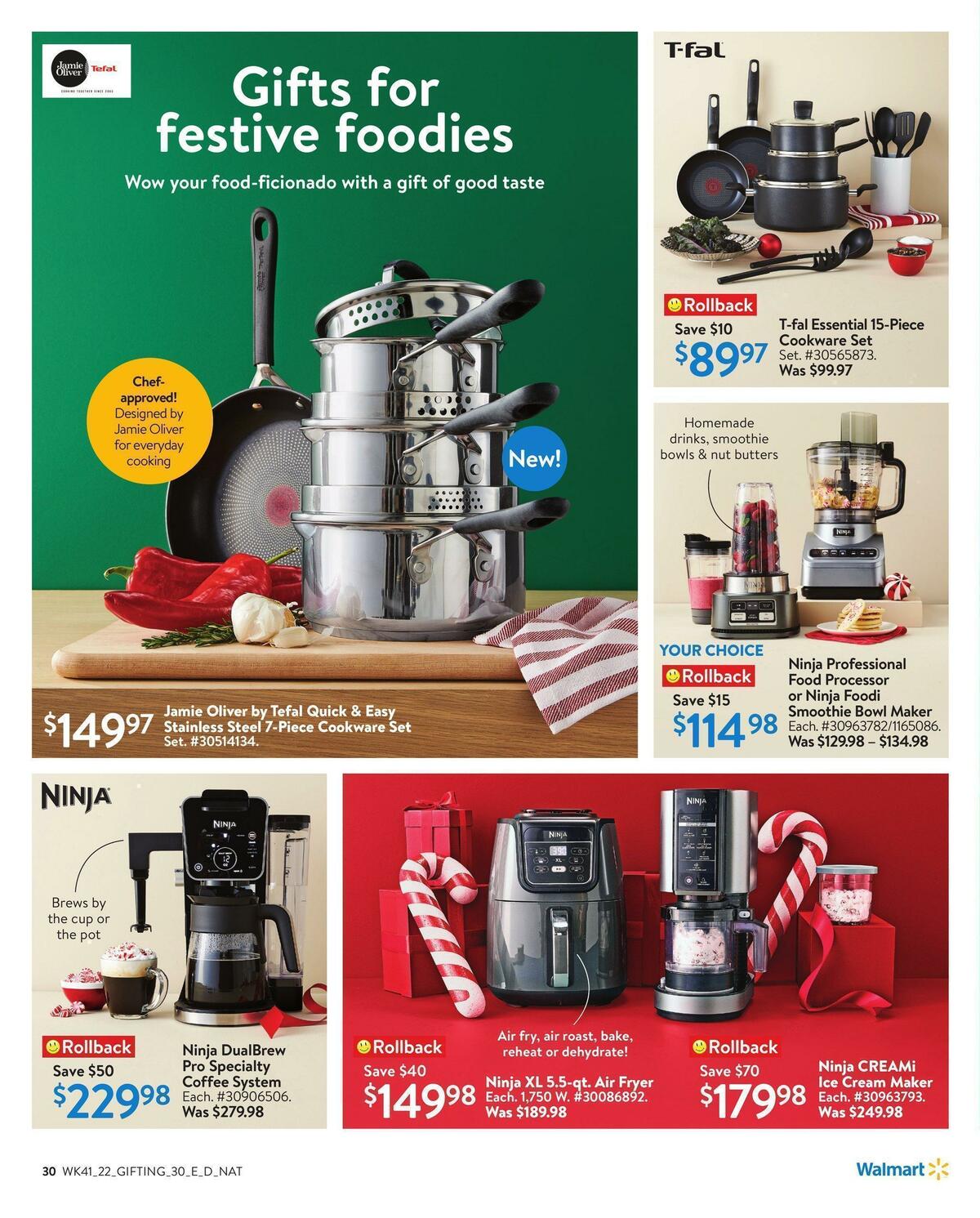 Walmart Holiday Gifting Flyer from November 3