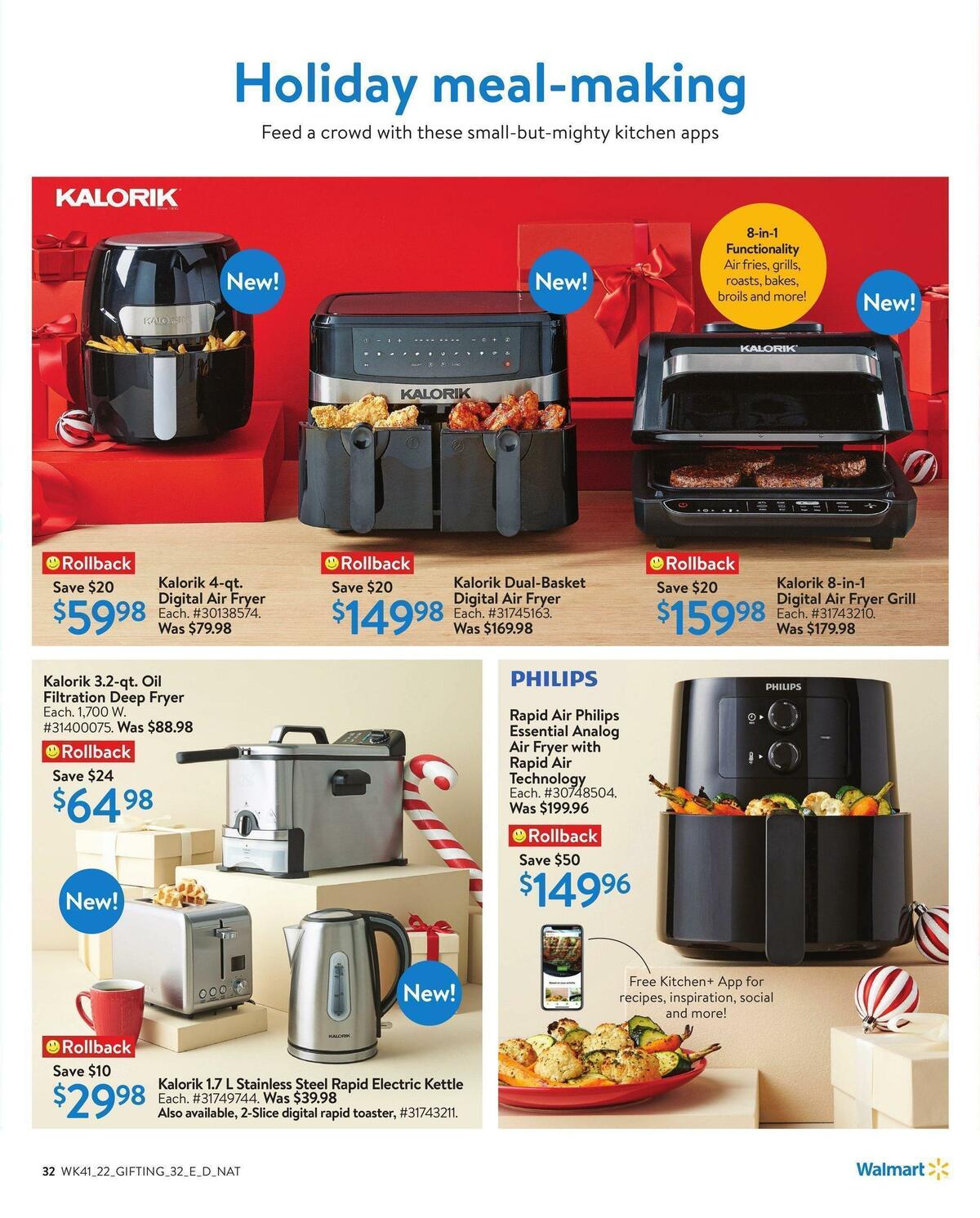 Walmart Holiday Gifting Flyer from November 3