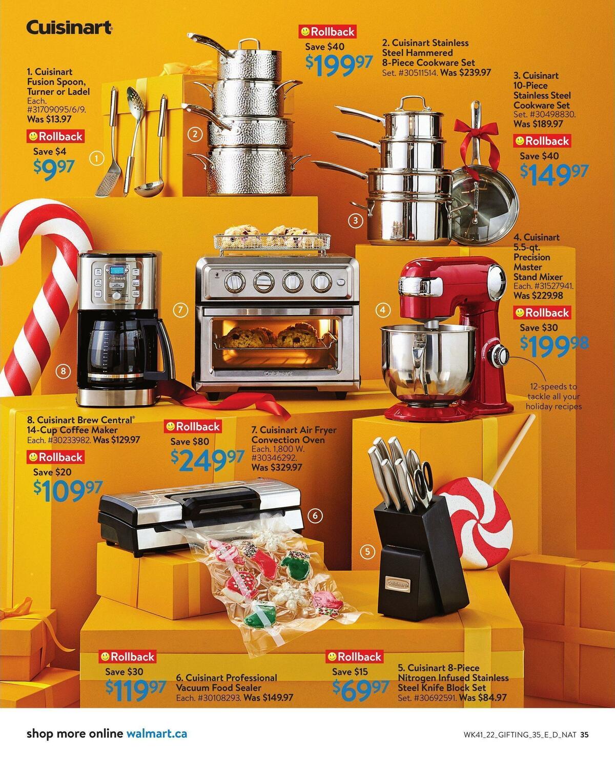 Walmart Holiday Gifting Flyer from November 3