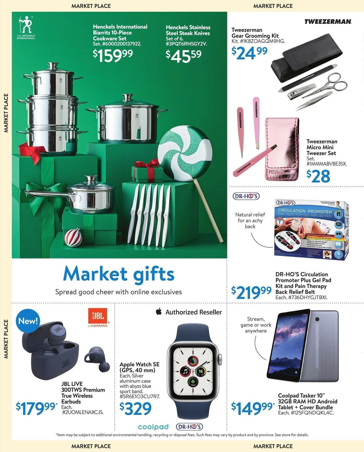 Walmart Holiday Gifting Flyer from November 3