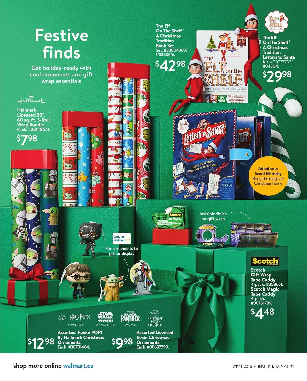 Walmart Holiday Gifting Flyer from November 3