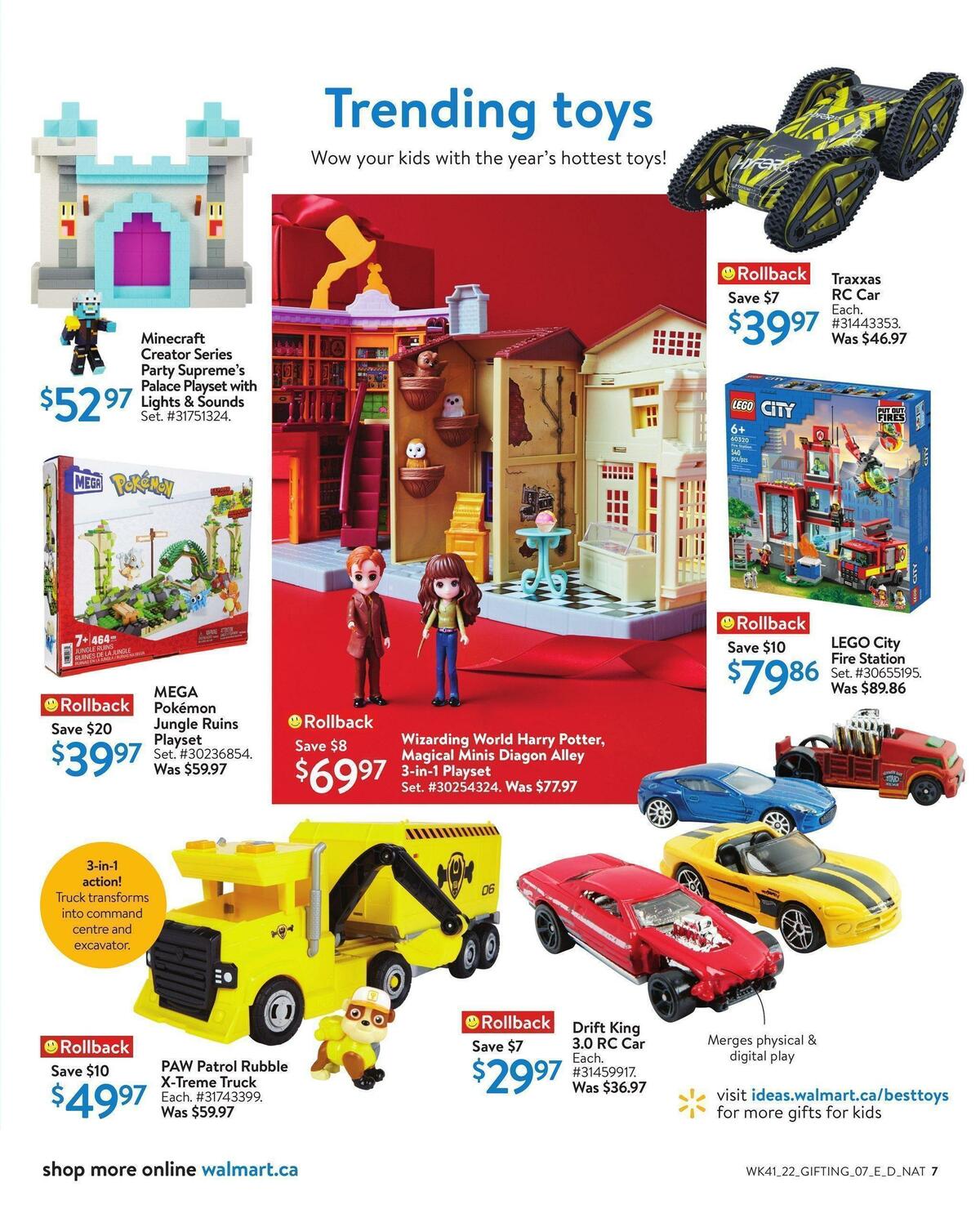 Walmart Holiday Gifting Flyer from November 3