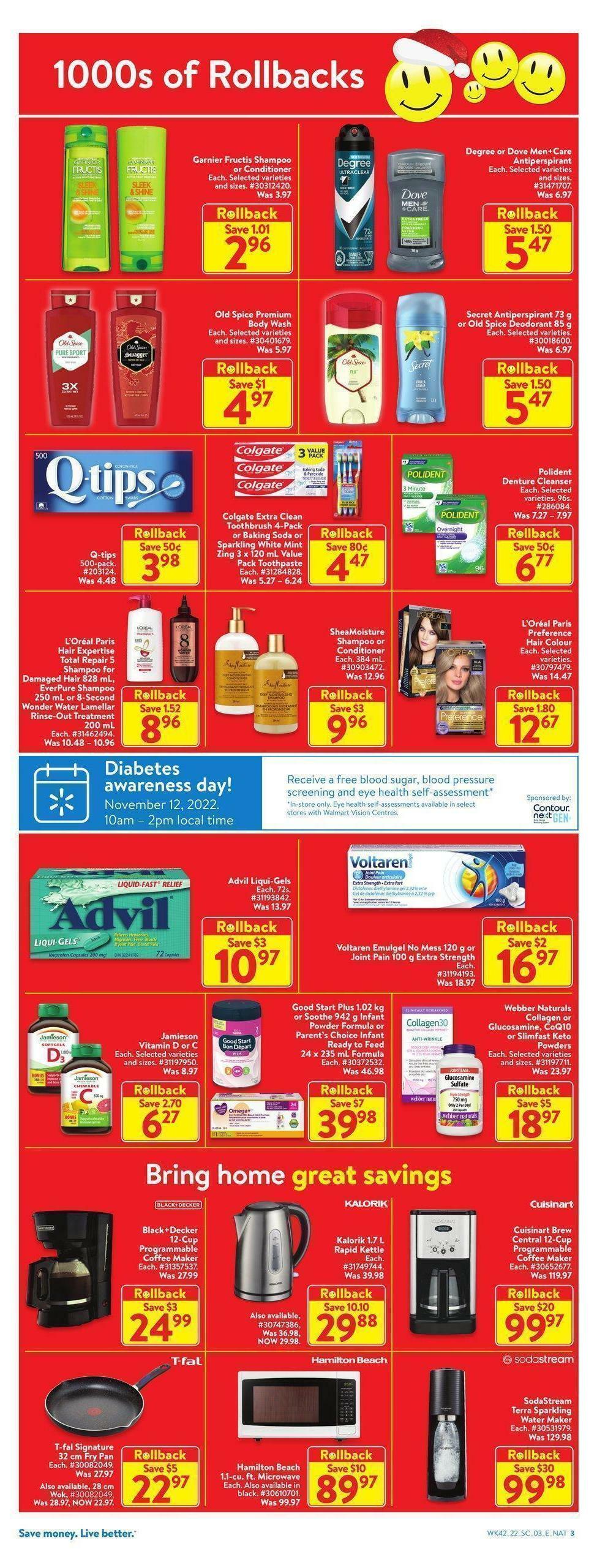 Walmart Flyer from November 10