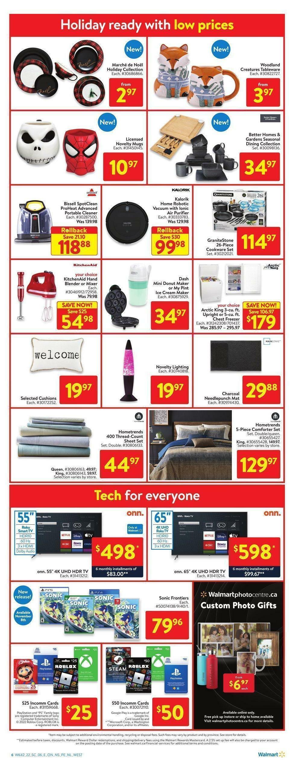 Walmart Flyer from November 10