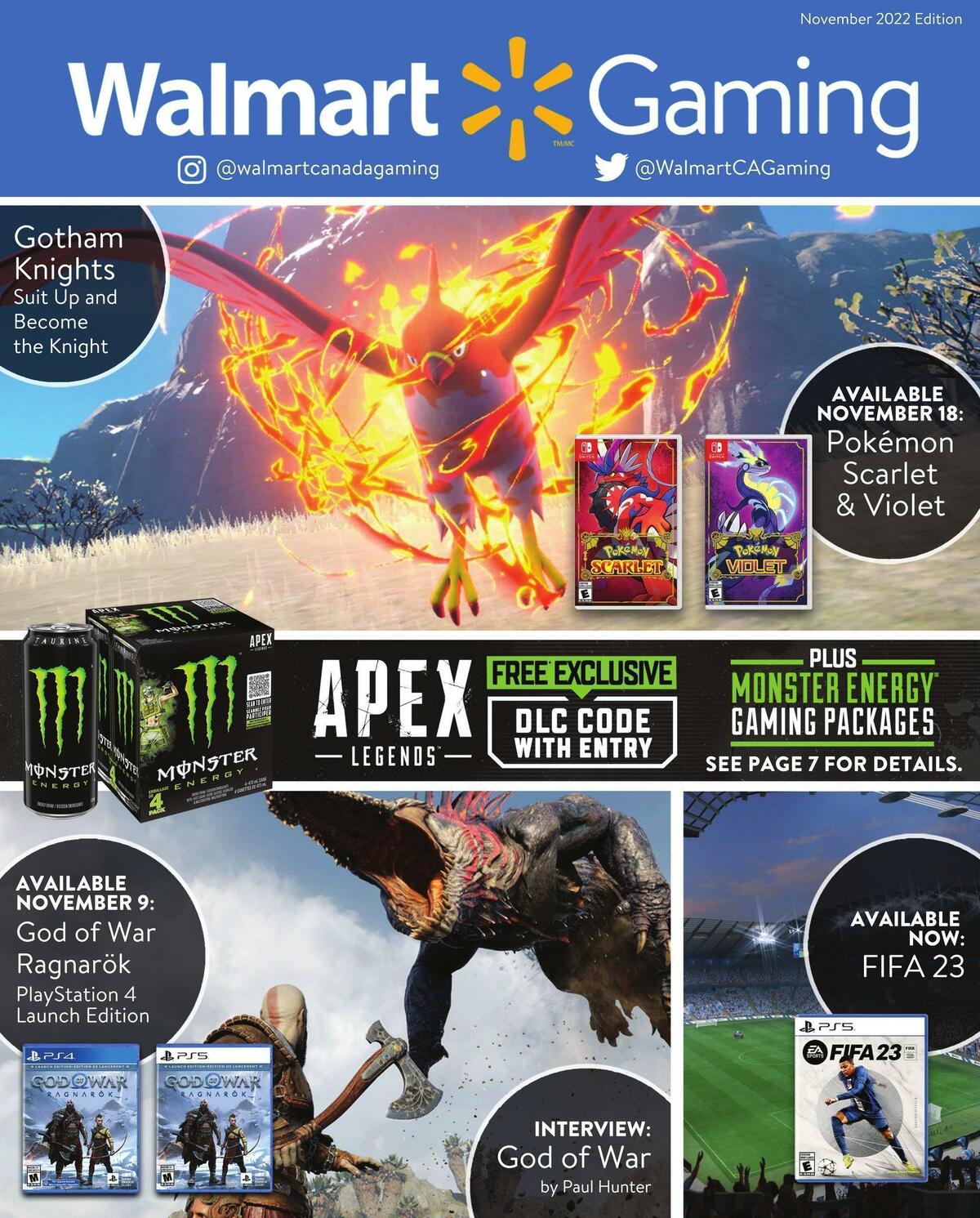 Walmart November Gaming Catalogue Flyer from November 8