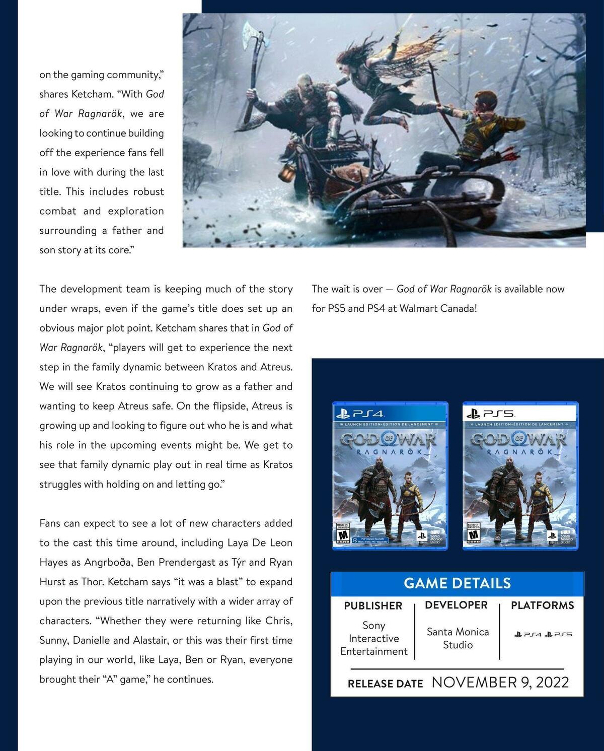 Walmart November Gaming Catalogue Flyer from November 8