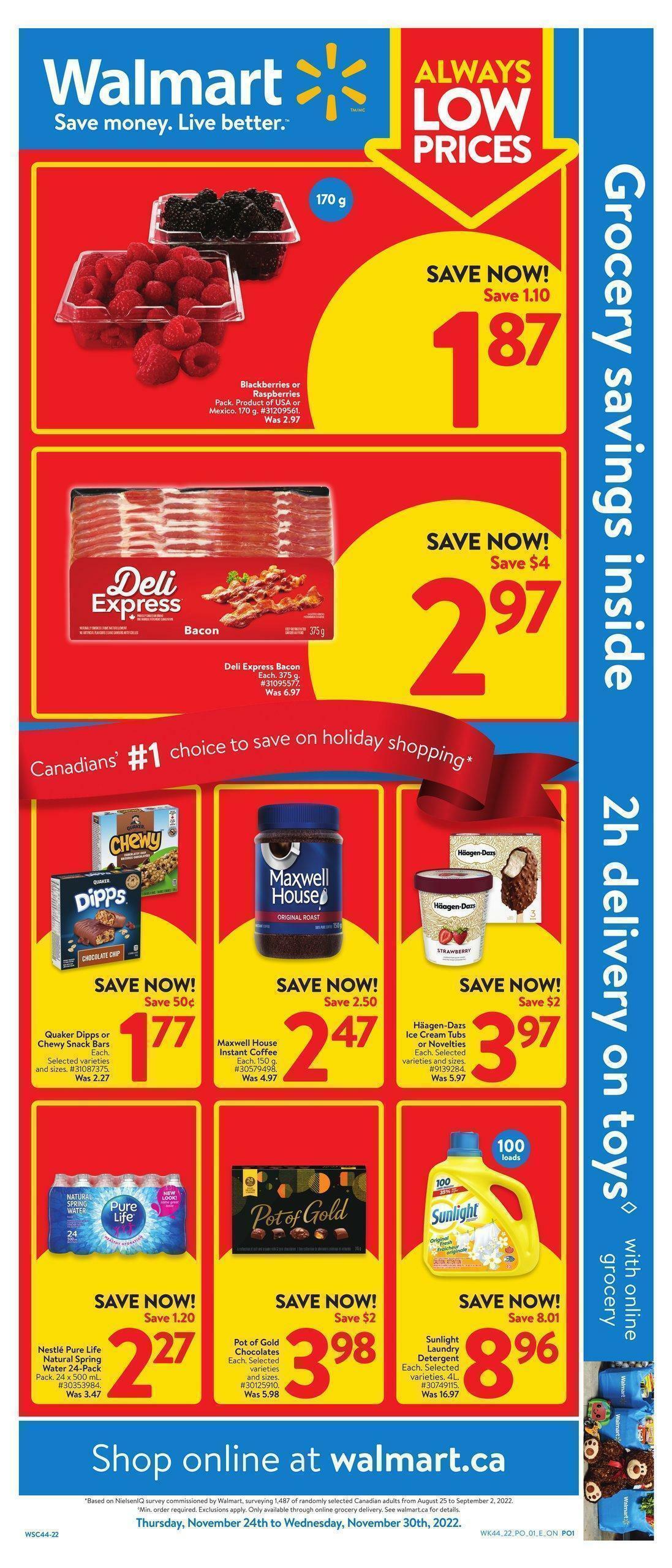 Walmart Flyer from November 24