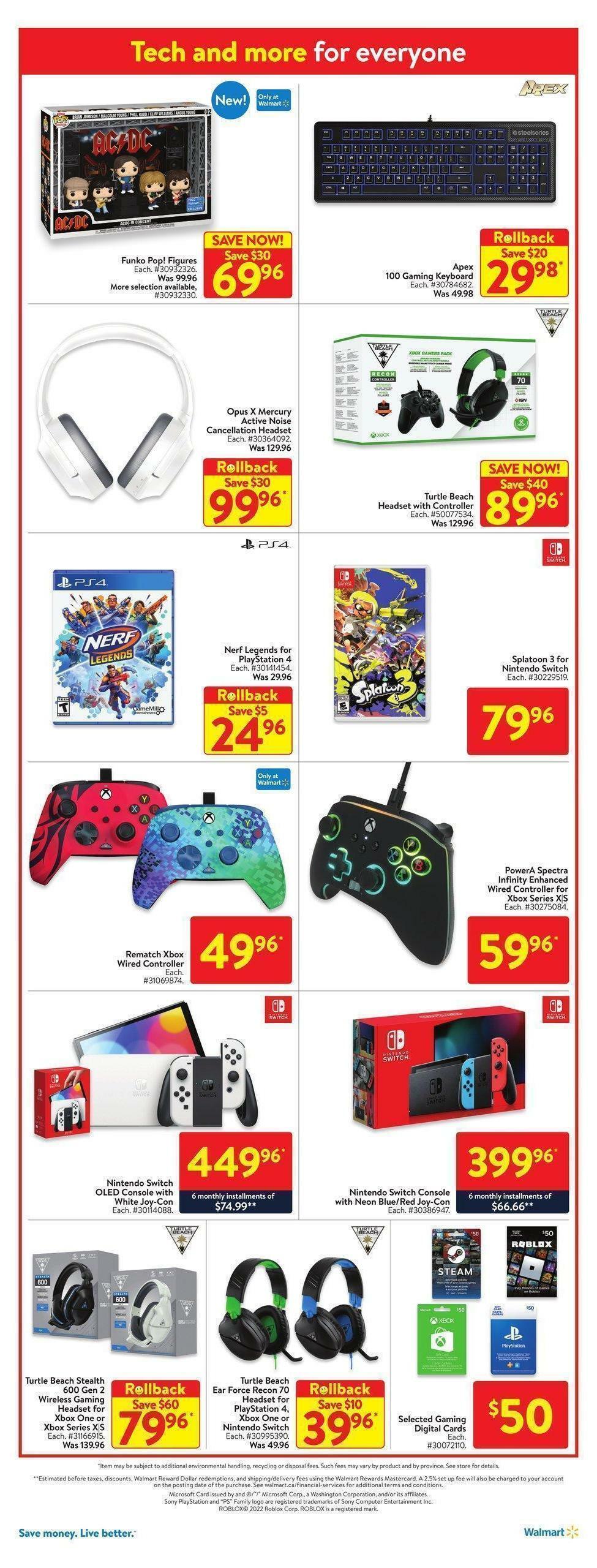 Walmart Flyer from December 1