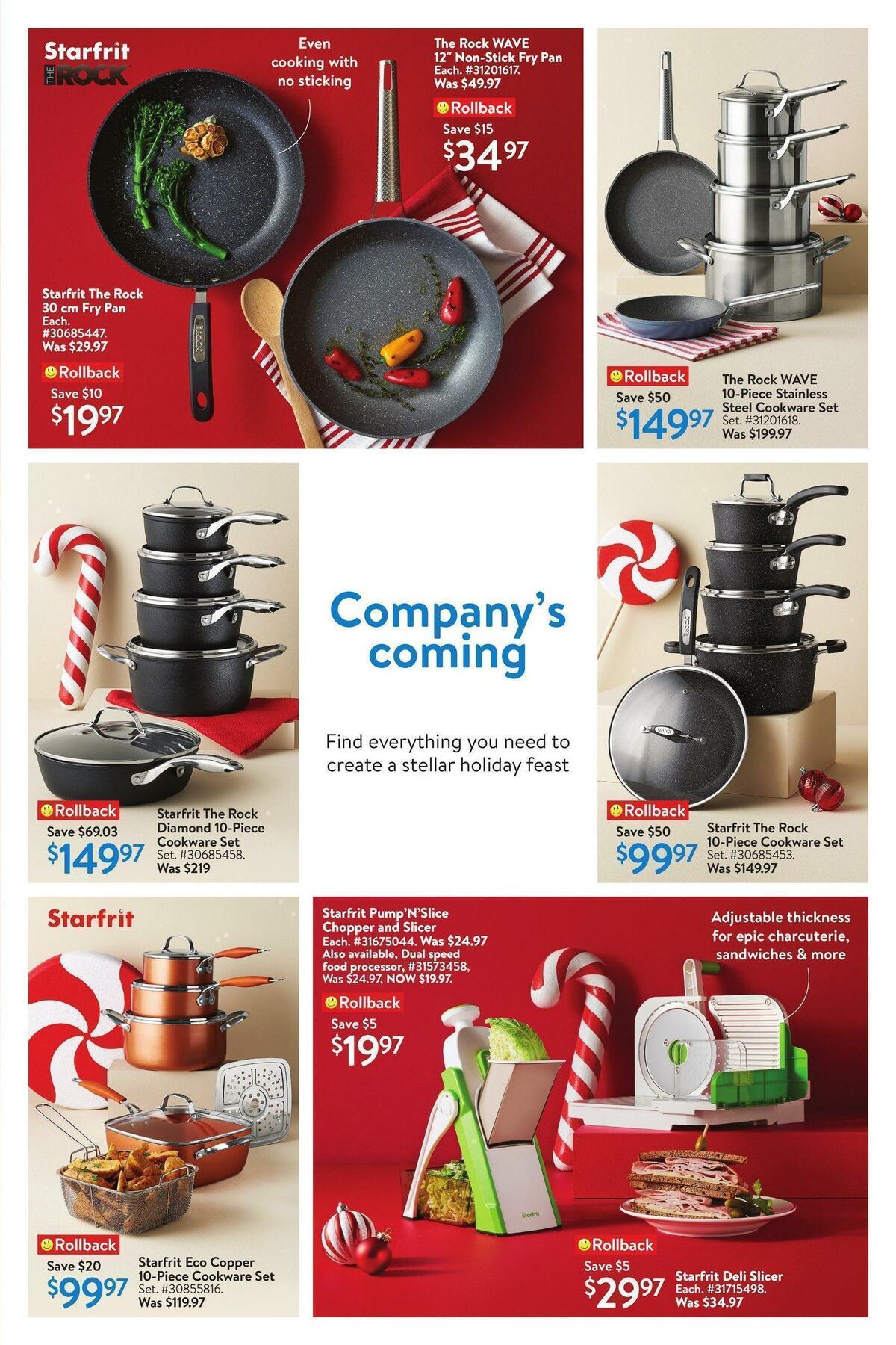 Walmart Holiday Hosting Flyer from December 1