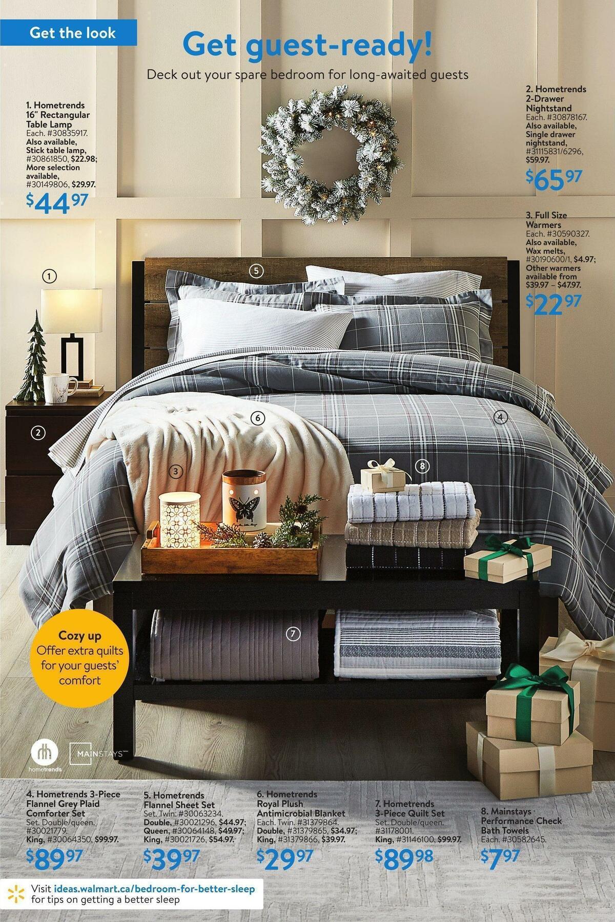 Walmart Holiday Hosting Flyer from December 1