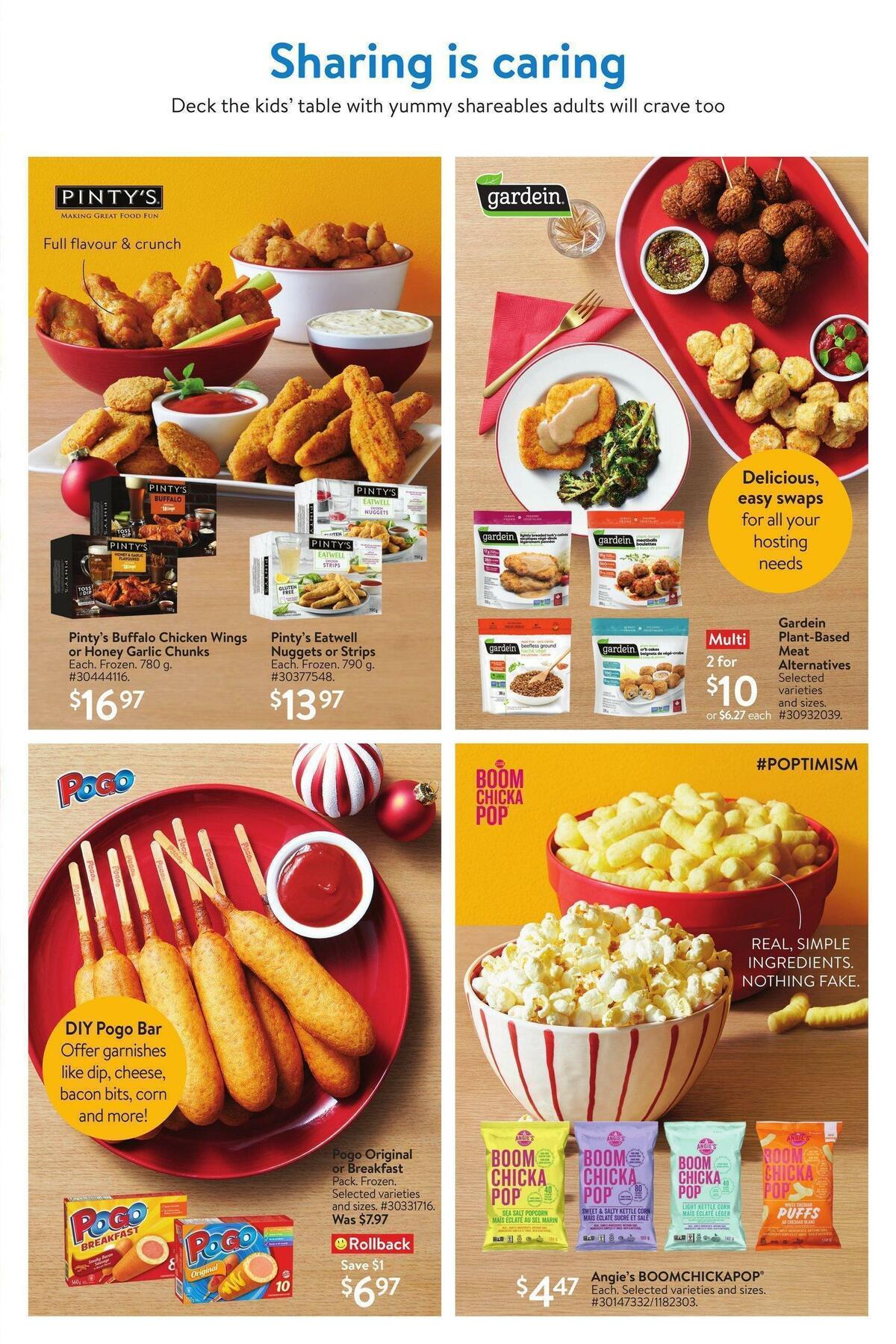 Walmart Holiday Hosting Flyer from December 1