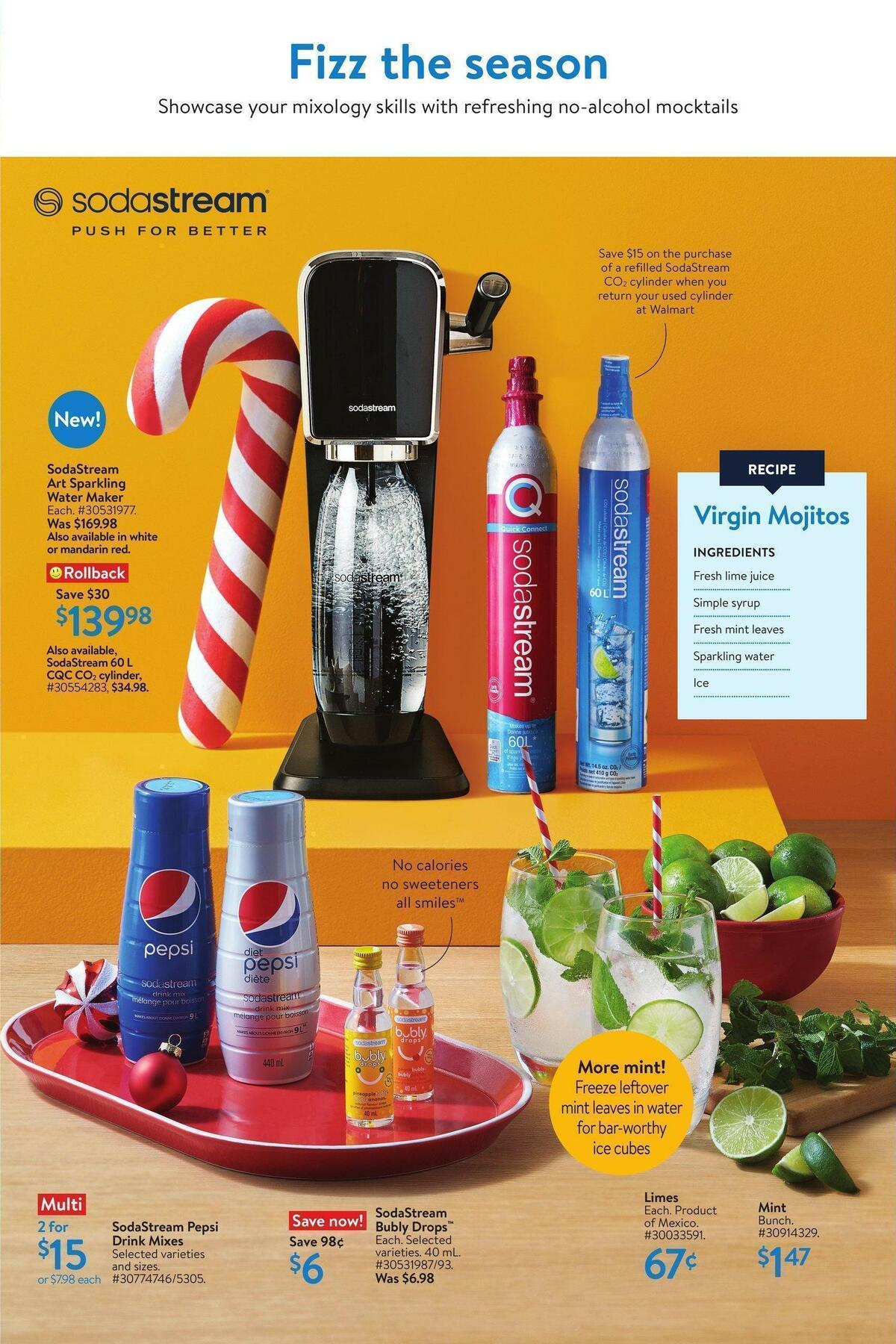 Walmart Holiday Hosting Flyer from December 1